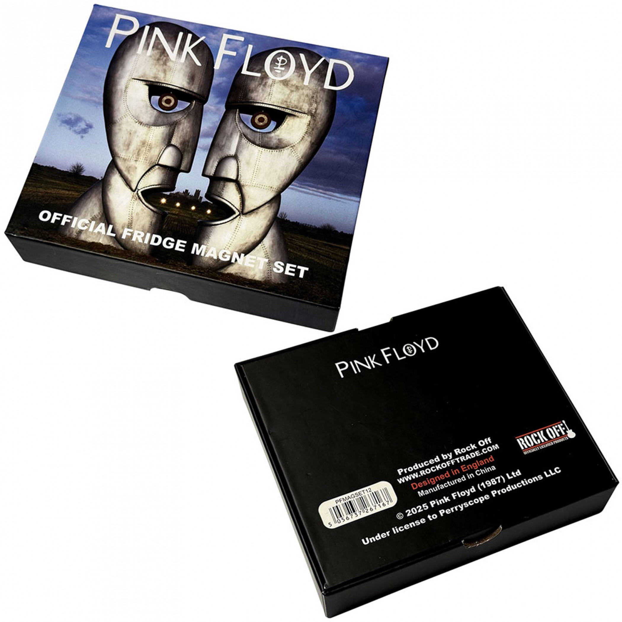 Pink Floyd Metal Heads 2-Piece Magnet Boxed Set