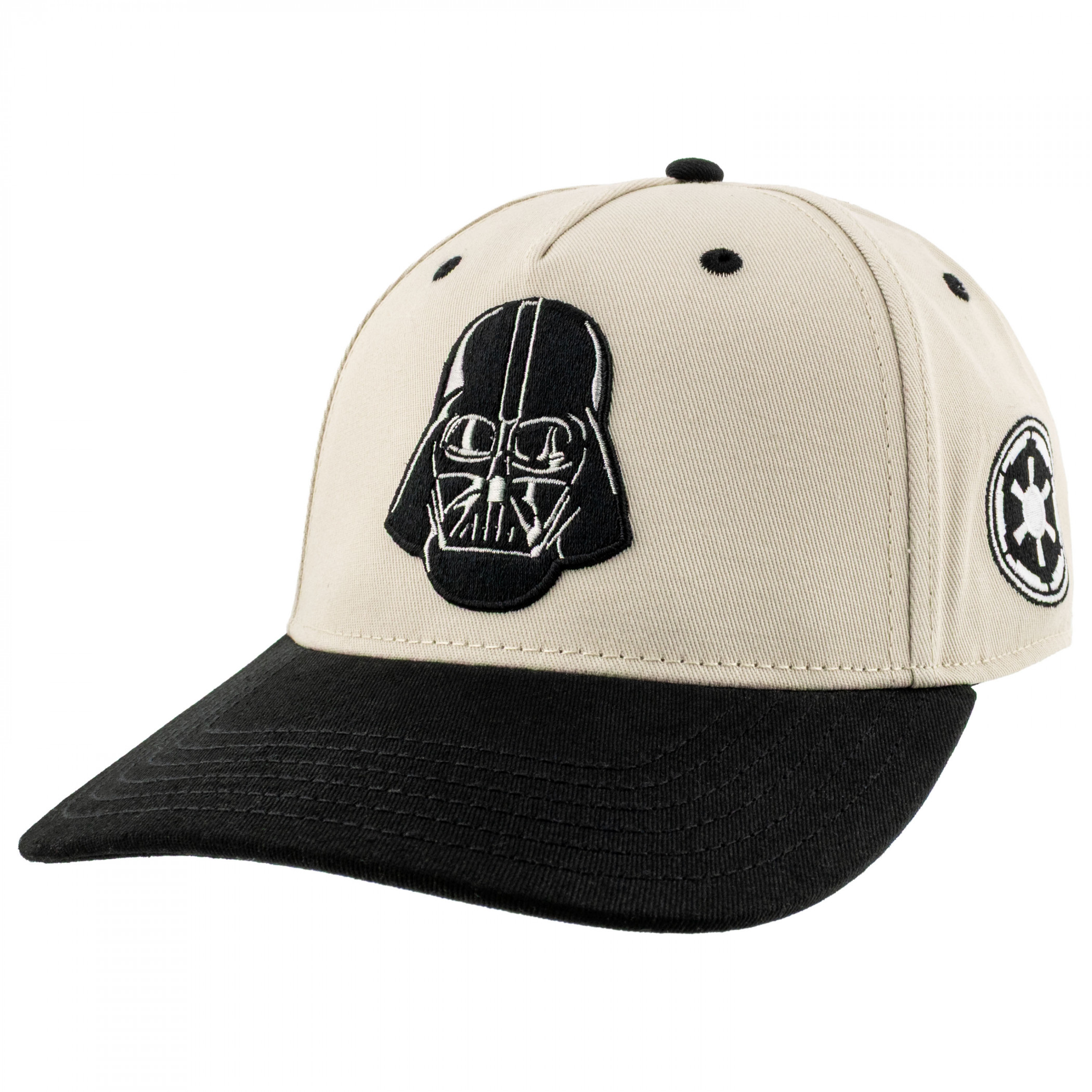 Star Wars Darth Vader Empire Logo Snapback Hat, White