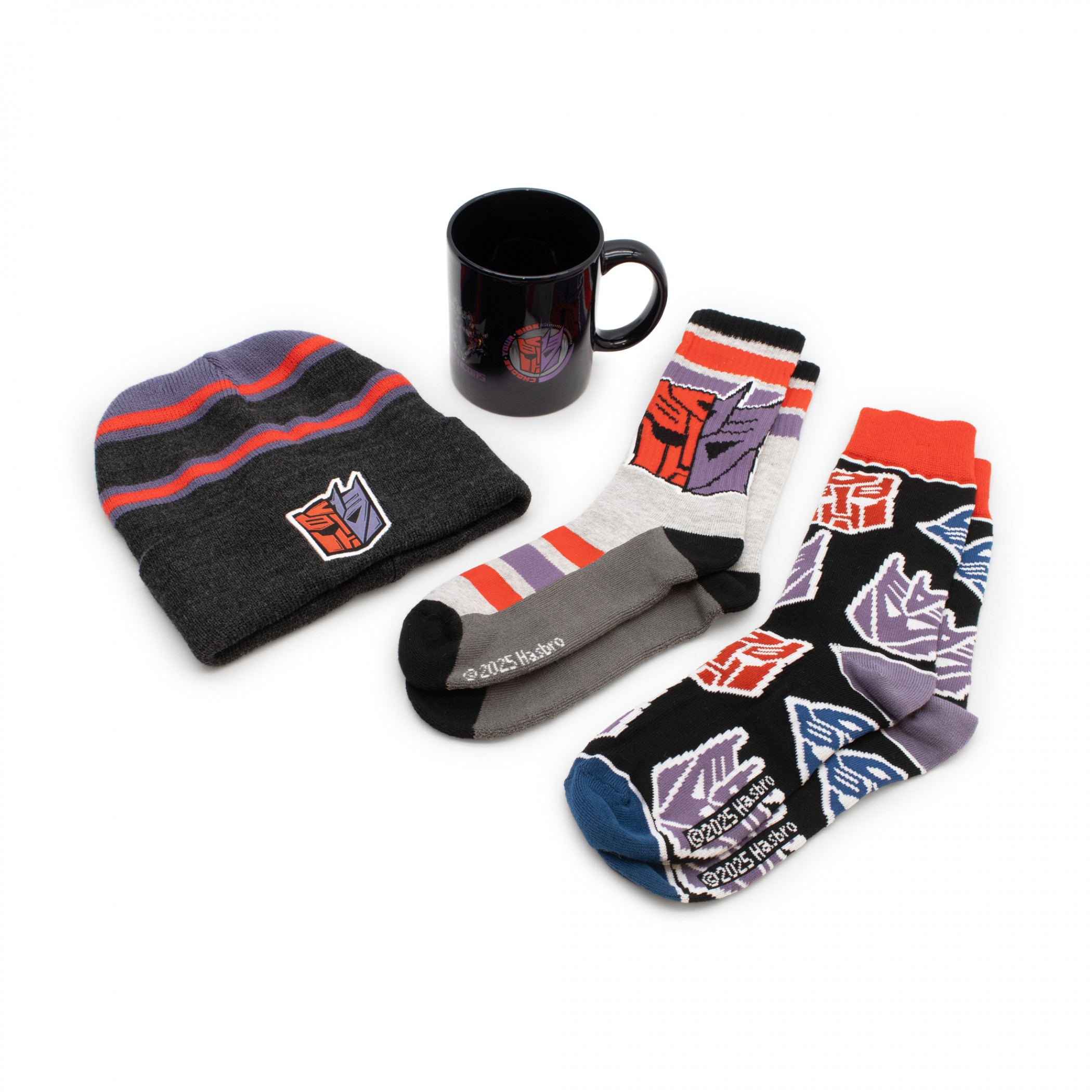 Transformers Boot Sock Cozy Bundle Gift Set, Multi-Color
