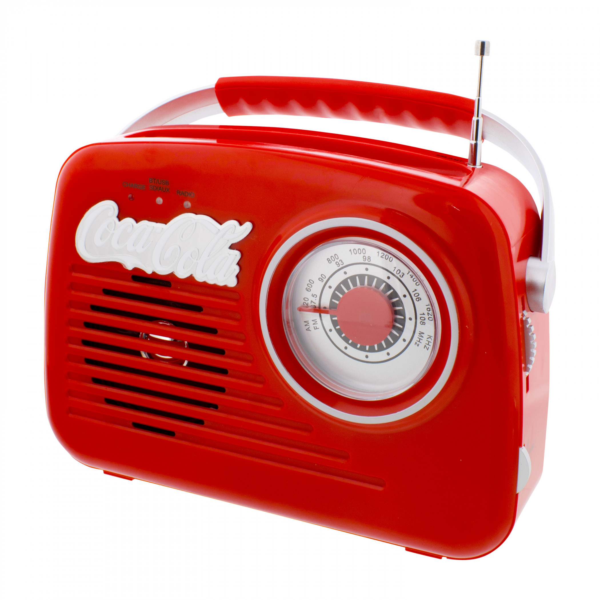 Coca-Cola Retro Radio with Bluetooth Speaker