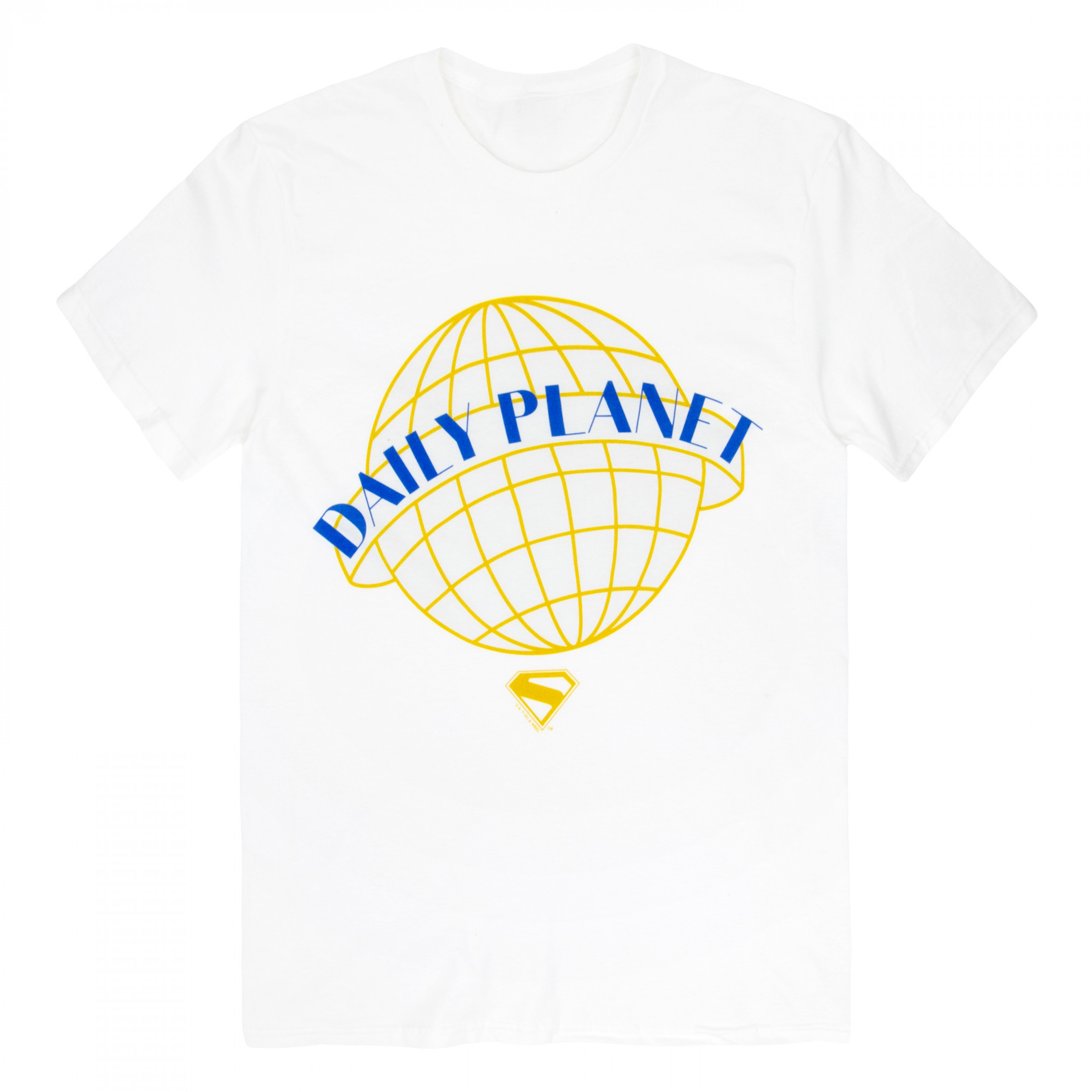 Superman James Gunn The Daily Planet Logo T-Shirt, White