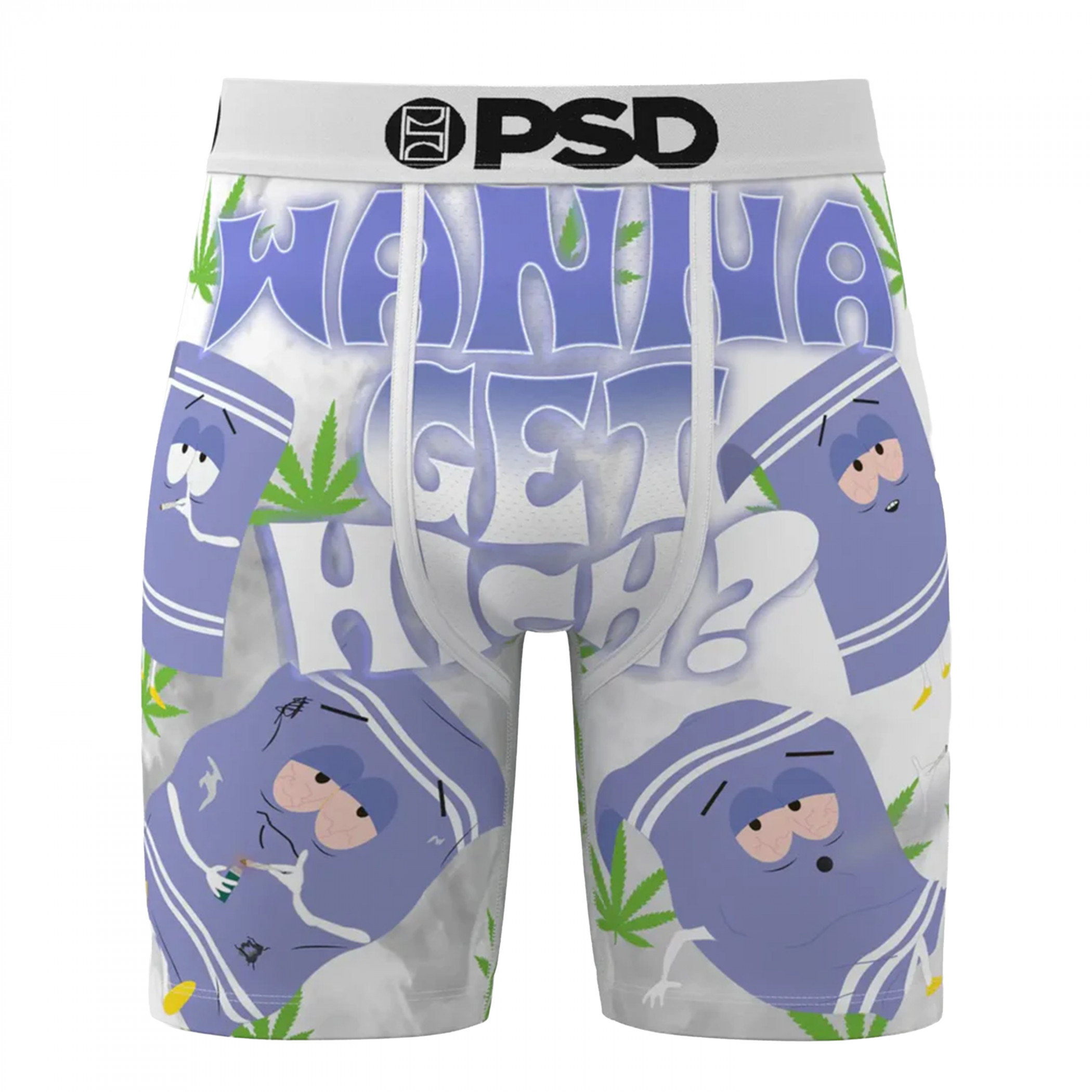 South Park Towlie Wanna Get High PSD Boxer Briefs