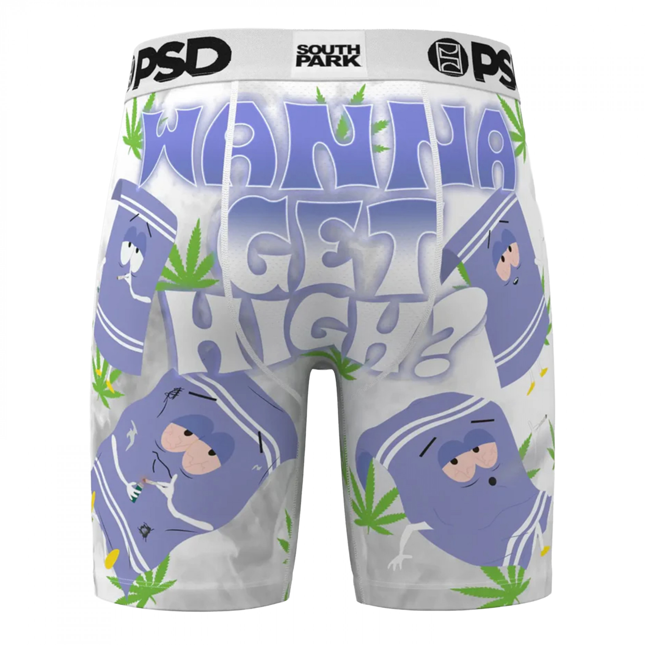 South Park Towlie Wanna Get High PSD Boxer Briefs