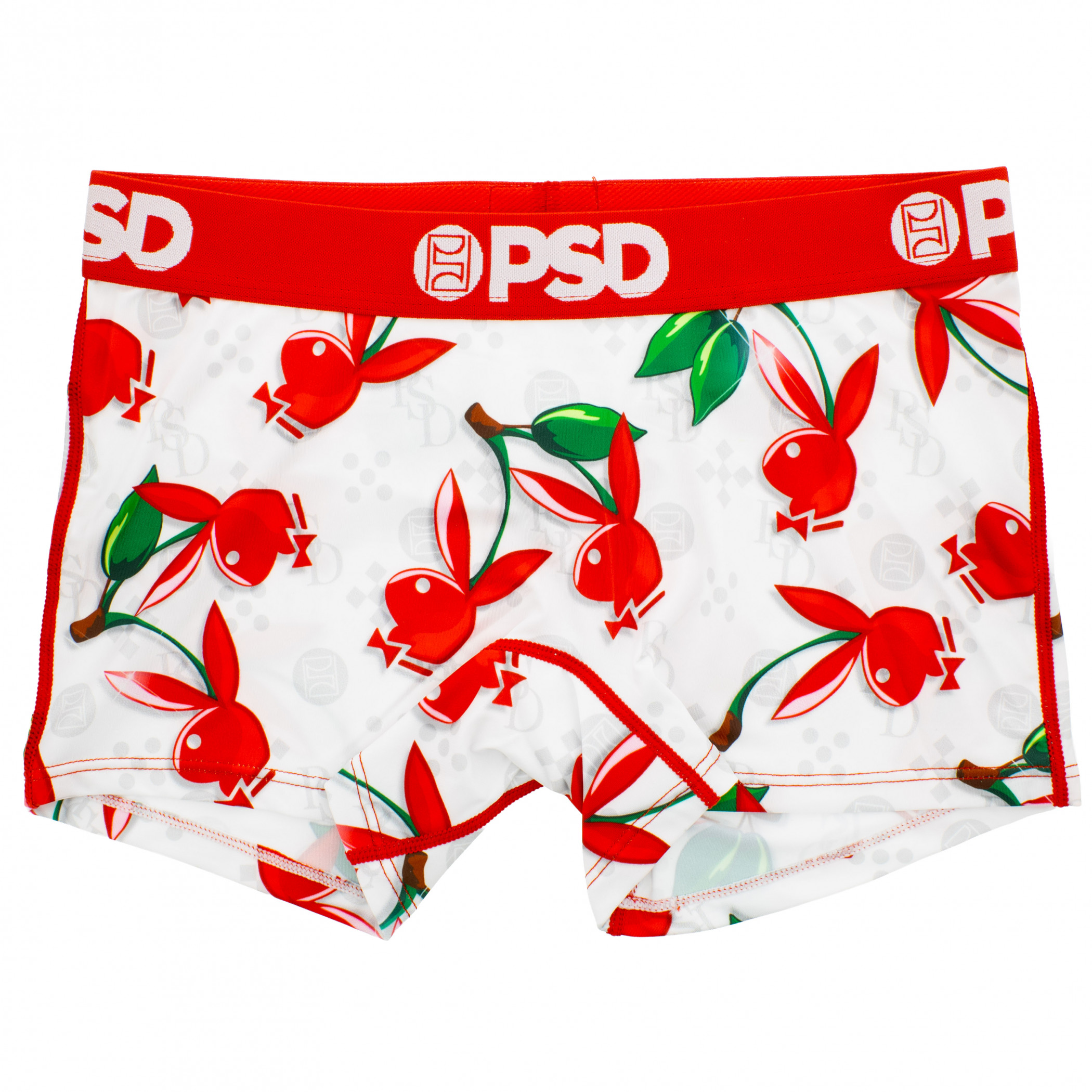 Playboy Cherry Lux Women's PSD Boxer Shorts, Multi-Color