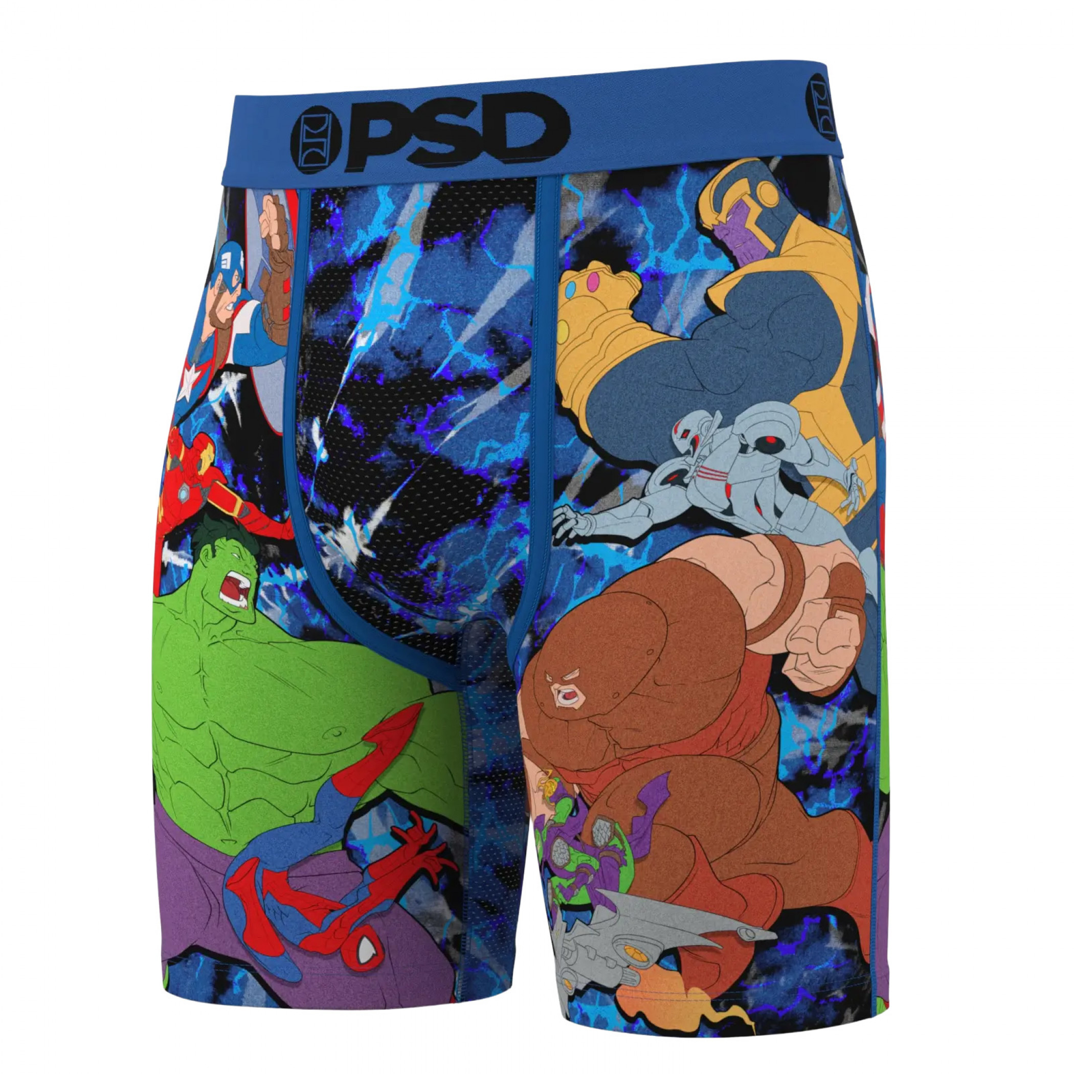 Marvel Face Off PSD Boxer Briefs, Multi-Color