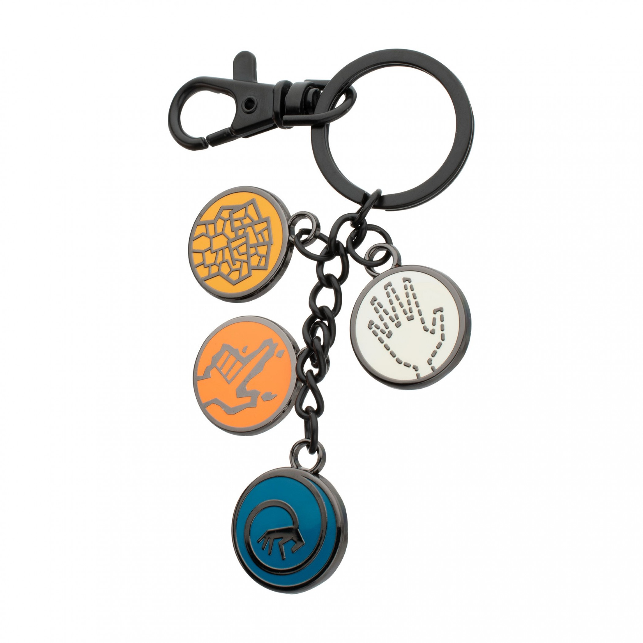 Fantastic Four Movie Icons Enamel Keychain, Multi-Color