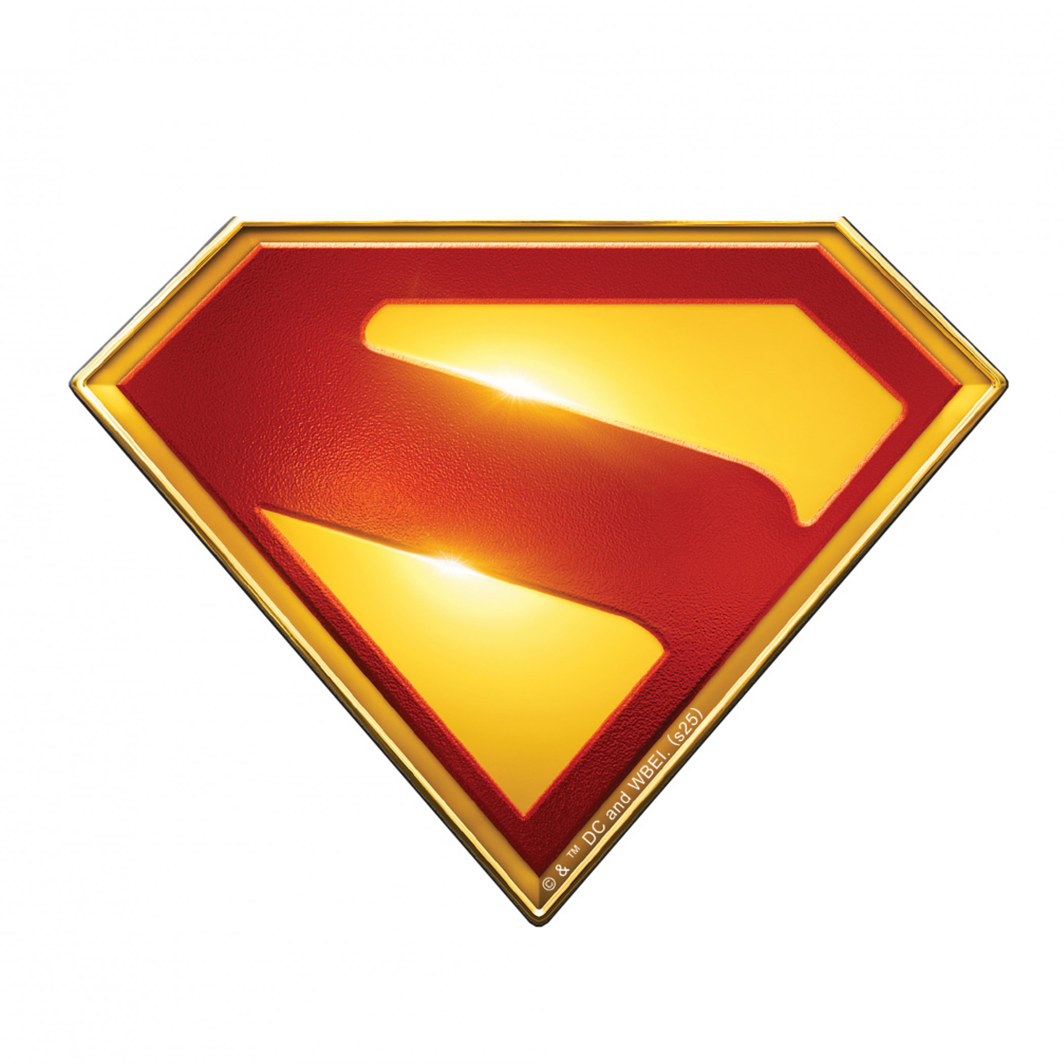 Superman James Gunn Logo Die Cut Sticker, Multi-Color