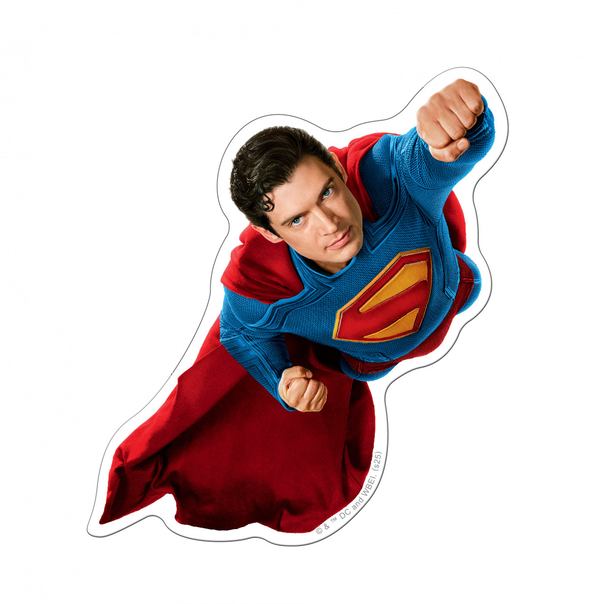 Superman Movie 2025 Flying Die Cut Sticker, Multi-Color
