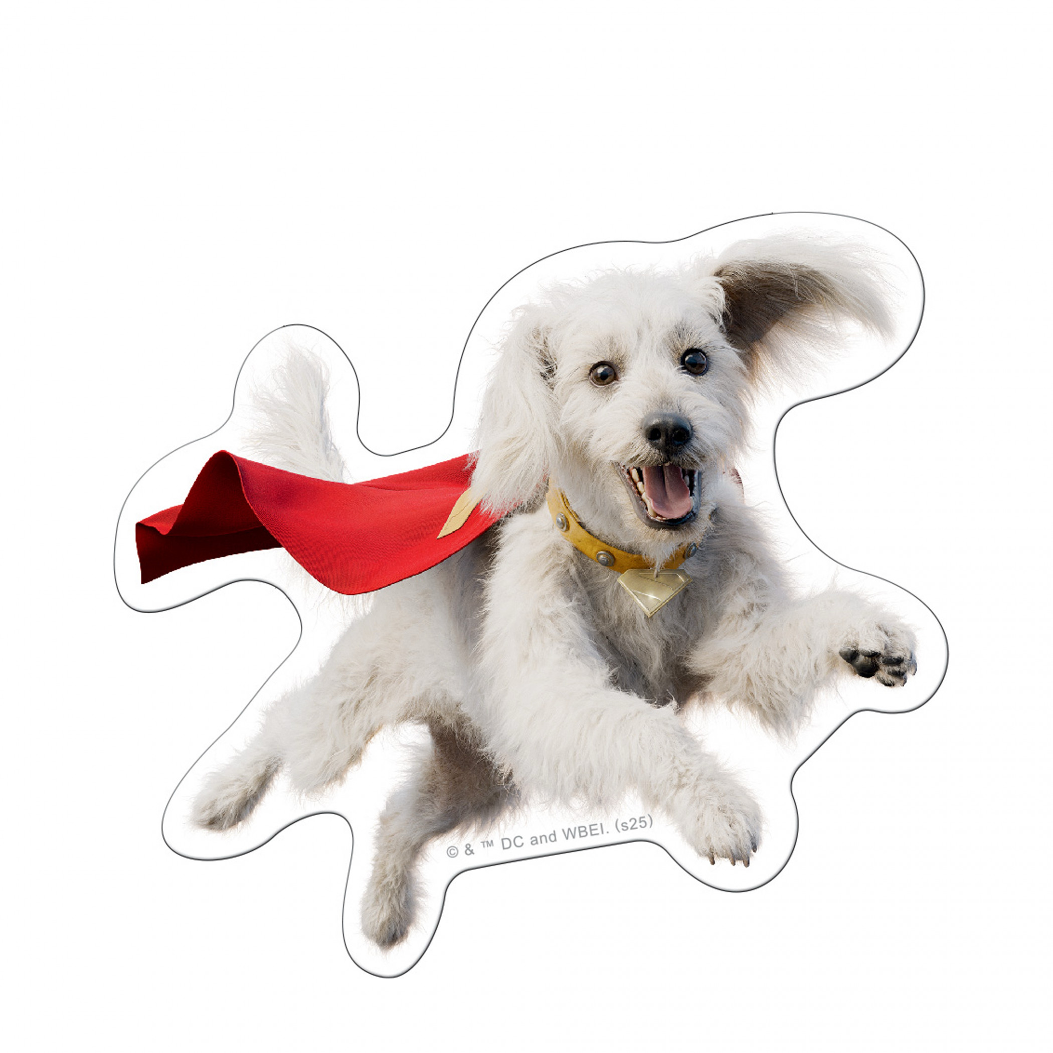 Superman Krypto Die Cut Sticker, Multi-Color
