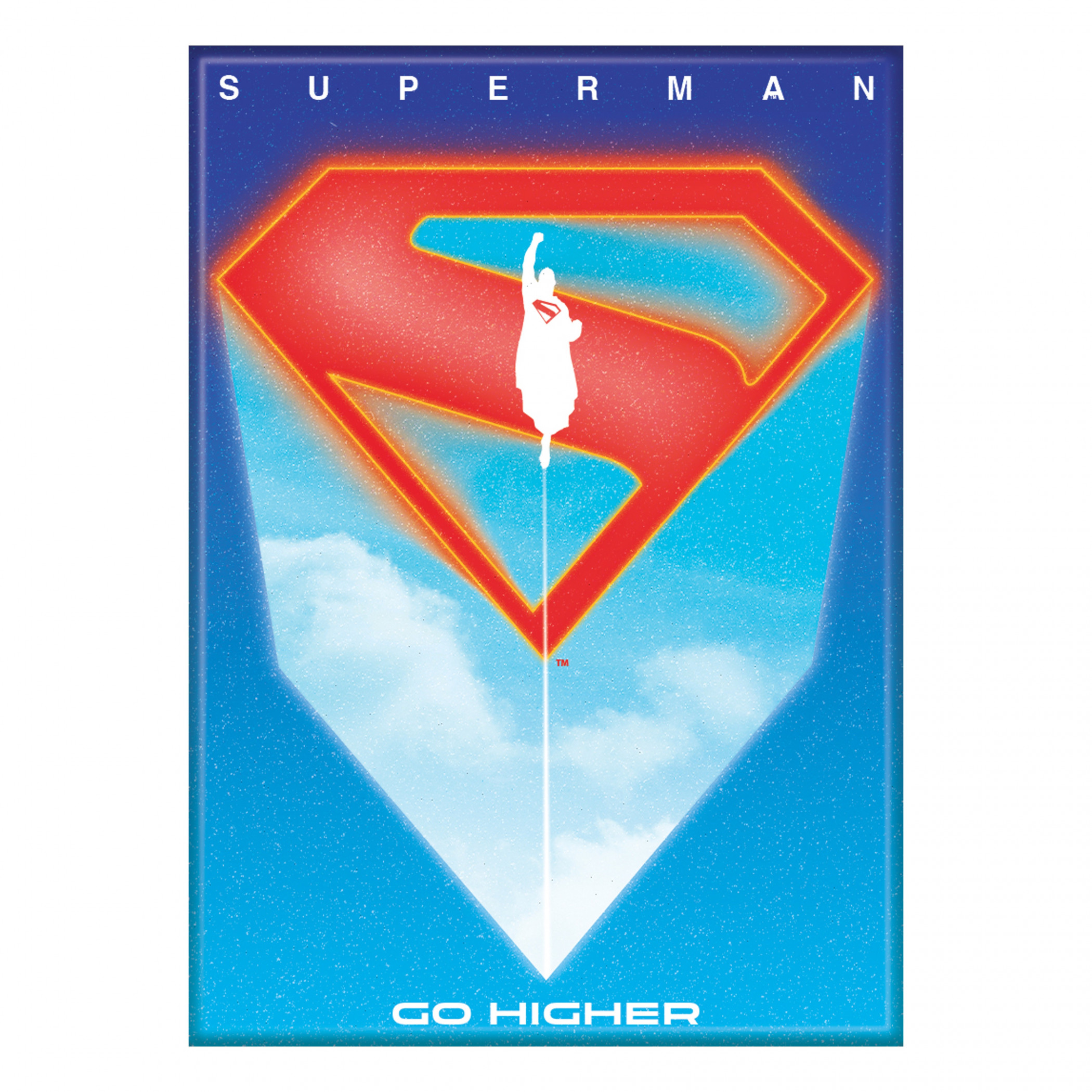 Superman Movie 2025 Go Higher Magnet, Multi-Color