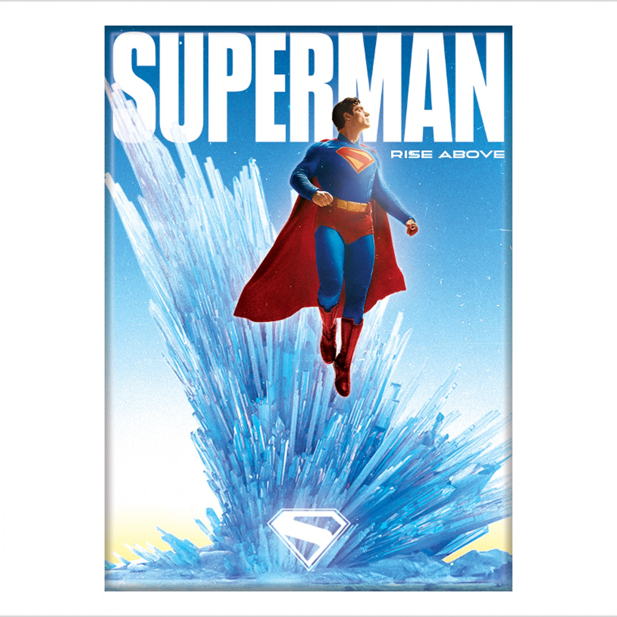 Superman Movie 2025 Rise Above Magnet, Multi-Color
