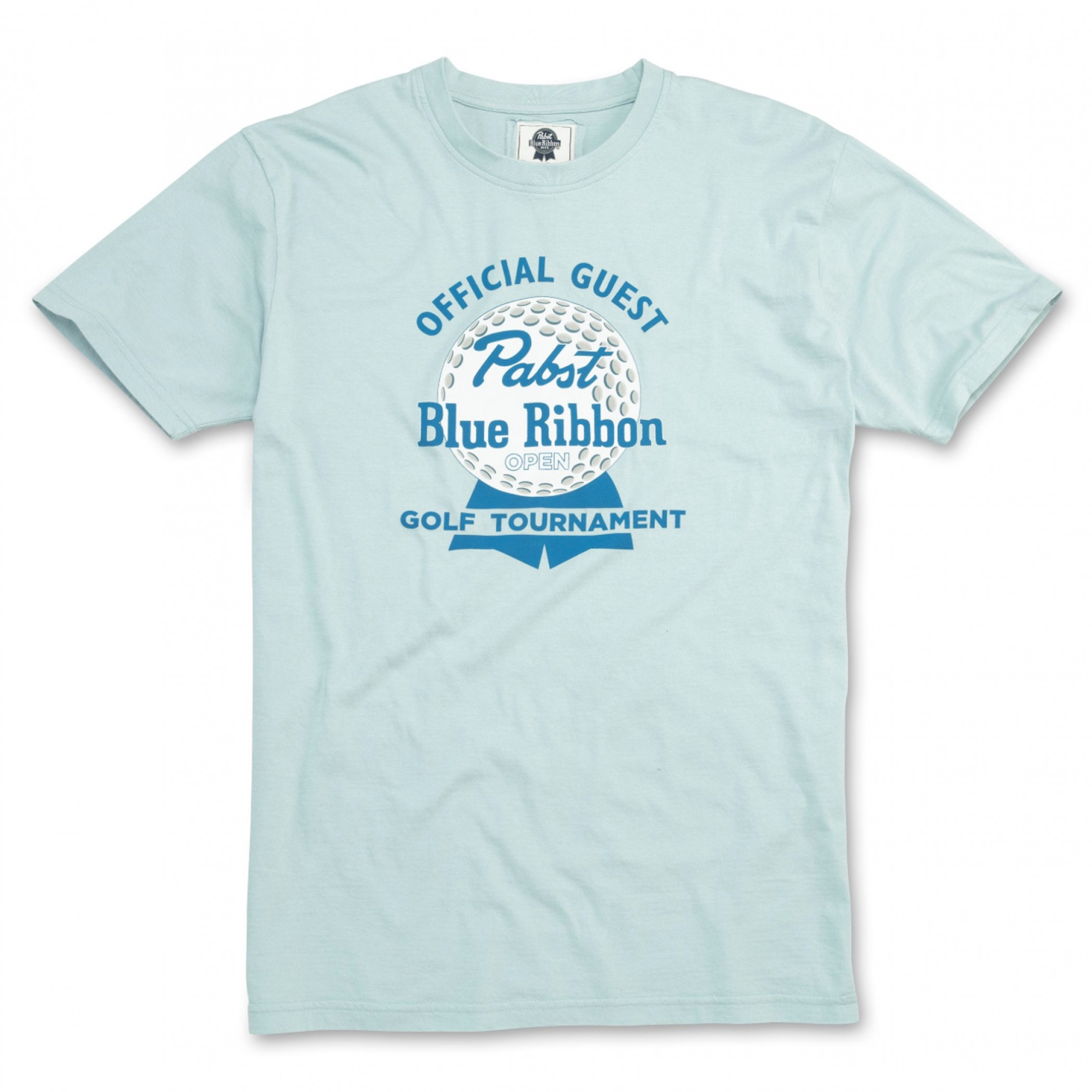 Pabst Blue Ribbon Golf Tournament Guest Brass Tacks T-Shirt