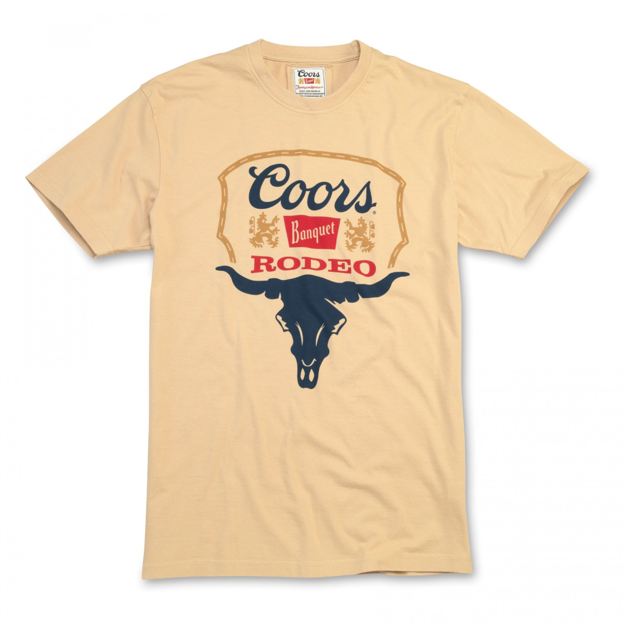 Coors Banquet Rodeo Longhorn Brass Tacks T-Shirt