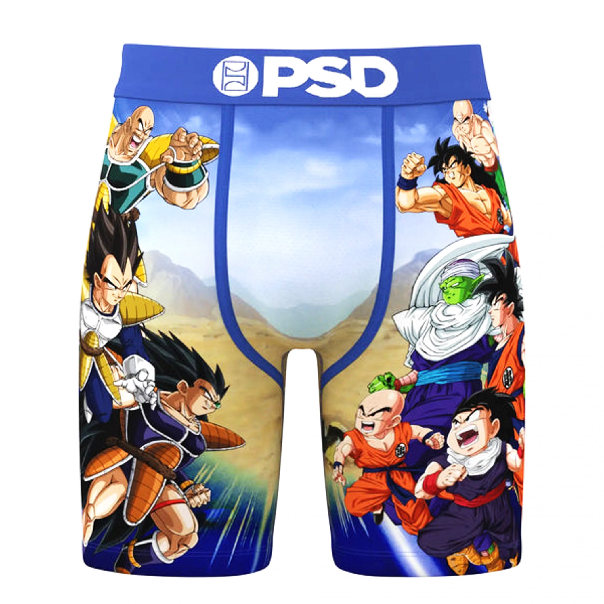 Dragon Ball Z Battle PSD Boxer Briefs, Multi-Color