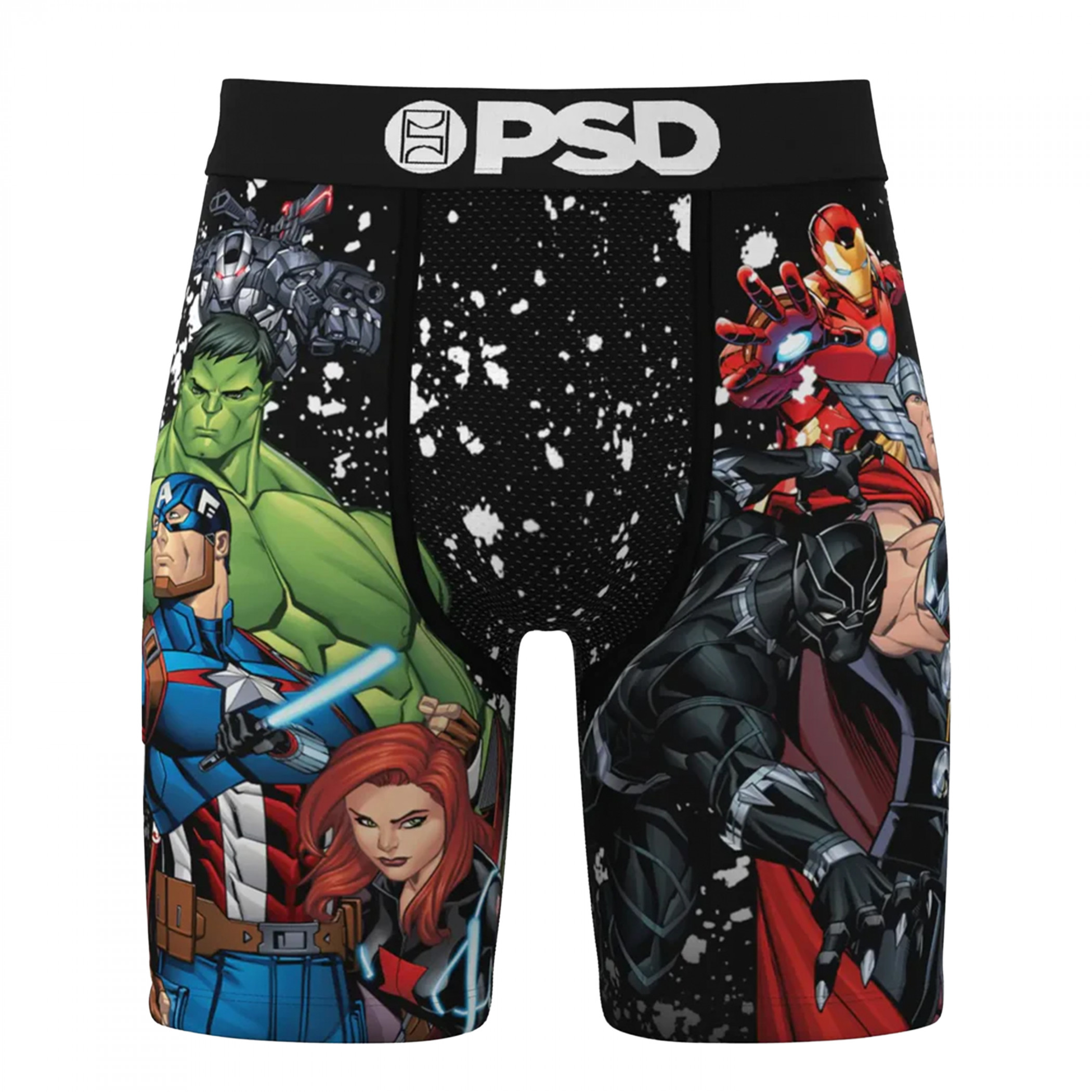 The Avengers Assembled PSD Boxer Briefs, Multi-Color