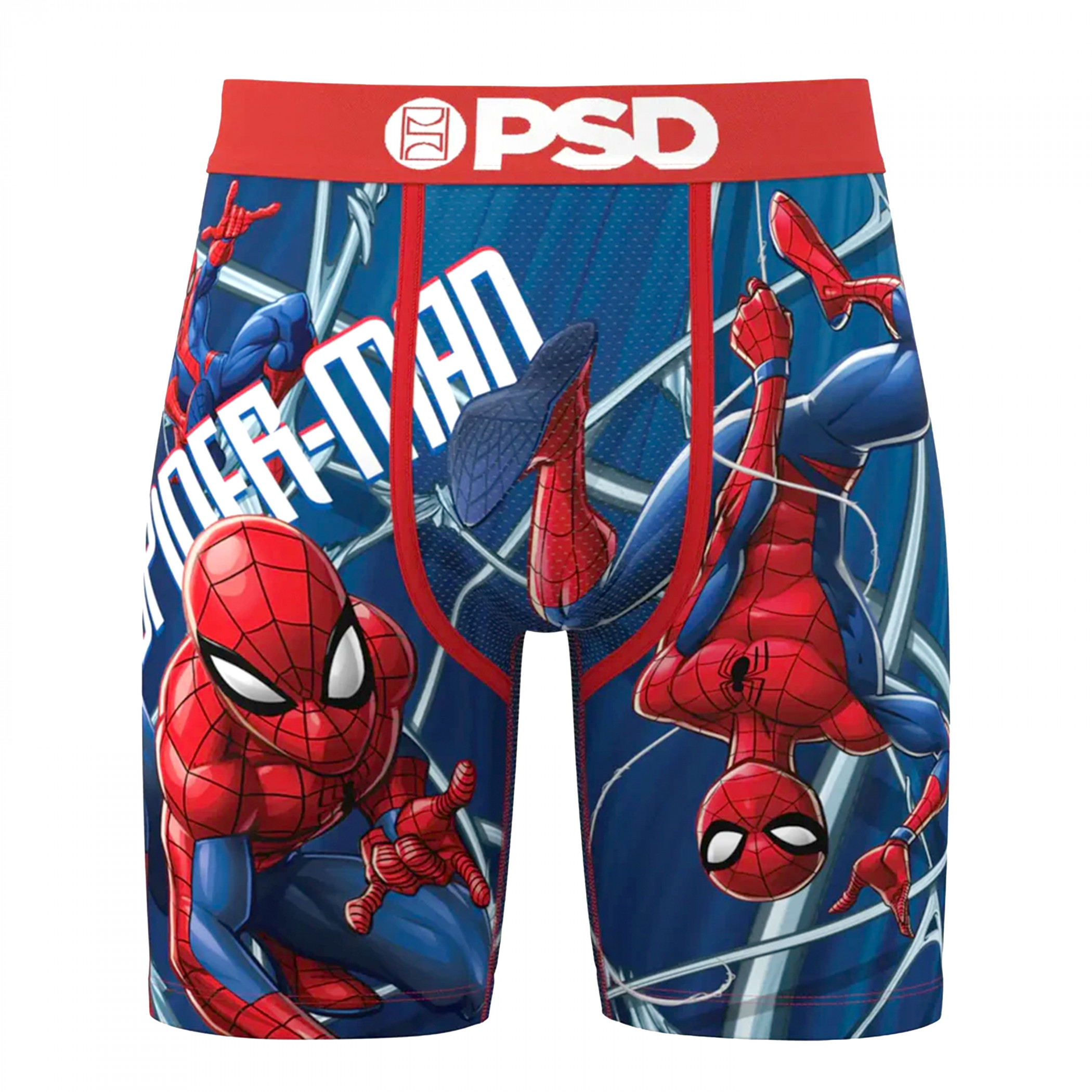 Spider-Man Webbed Up PSD Boxer Briefs, Multi-Color