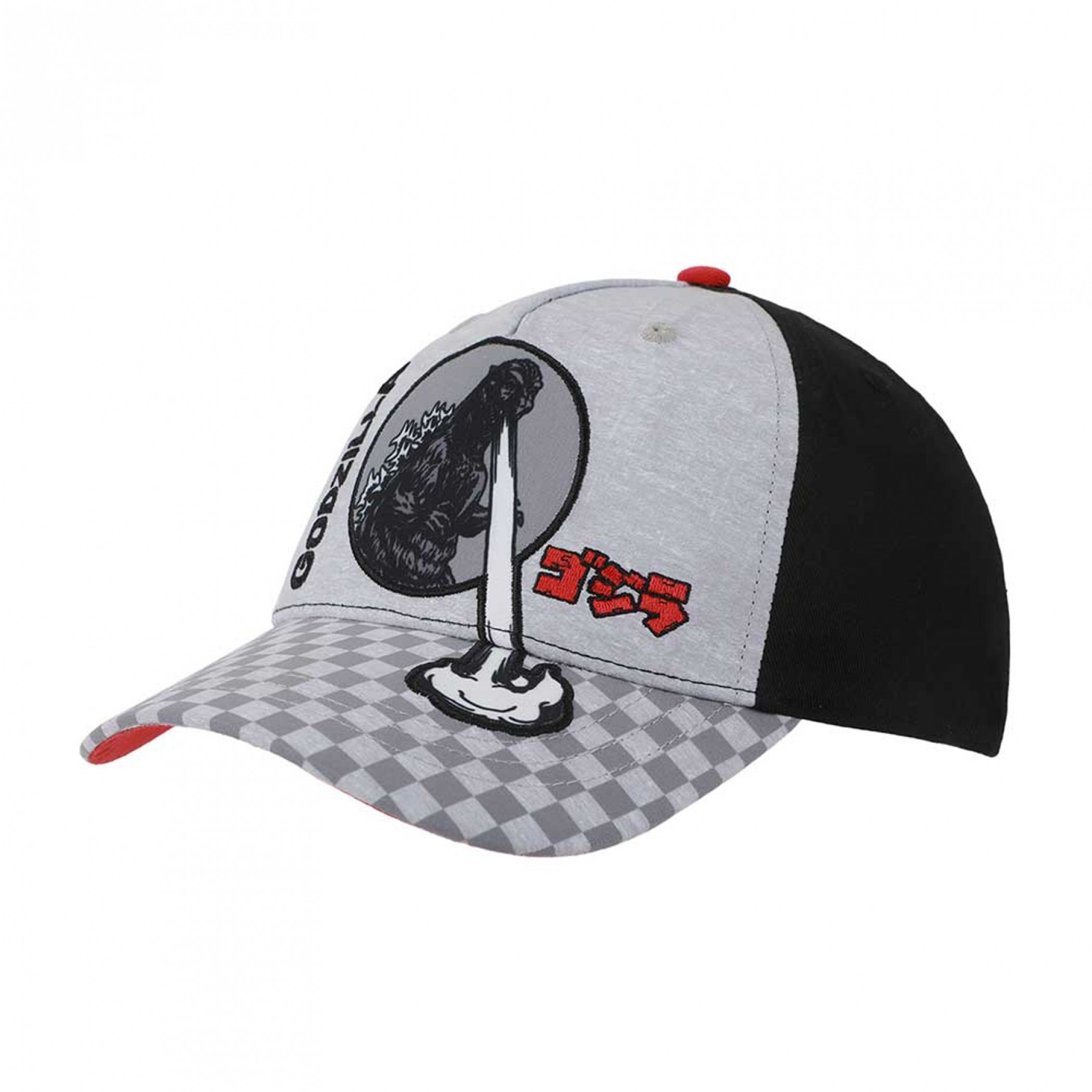 Godzilla Logo Embroidered Adjustable Hat, Multi-Color