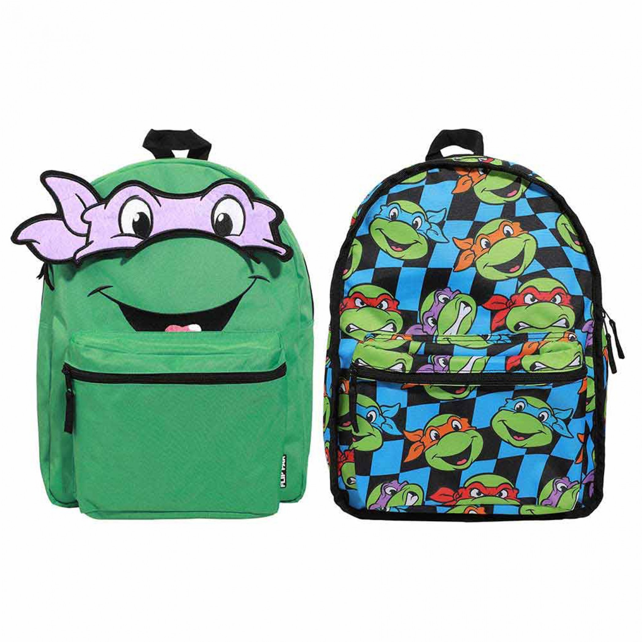 Teenage Mutant Ninja Turtles Reversible Backpack, Multi-Color