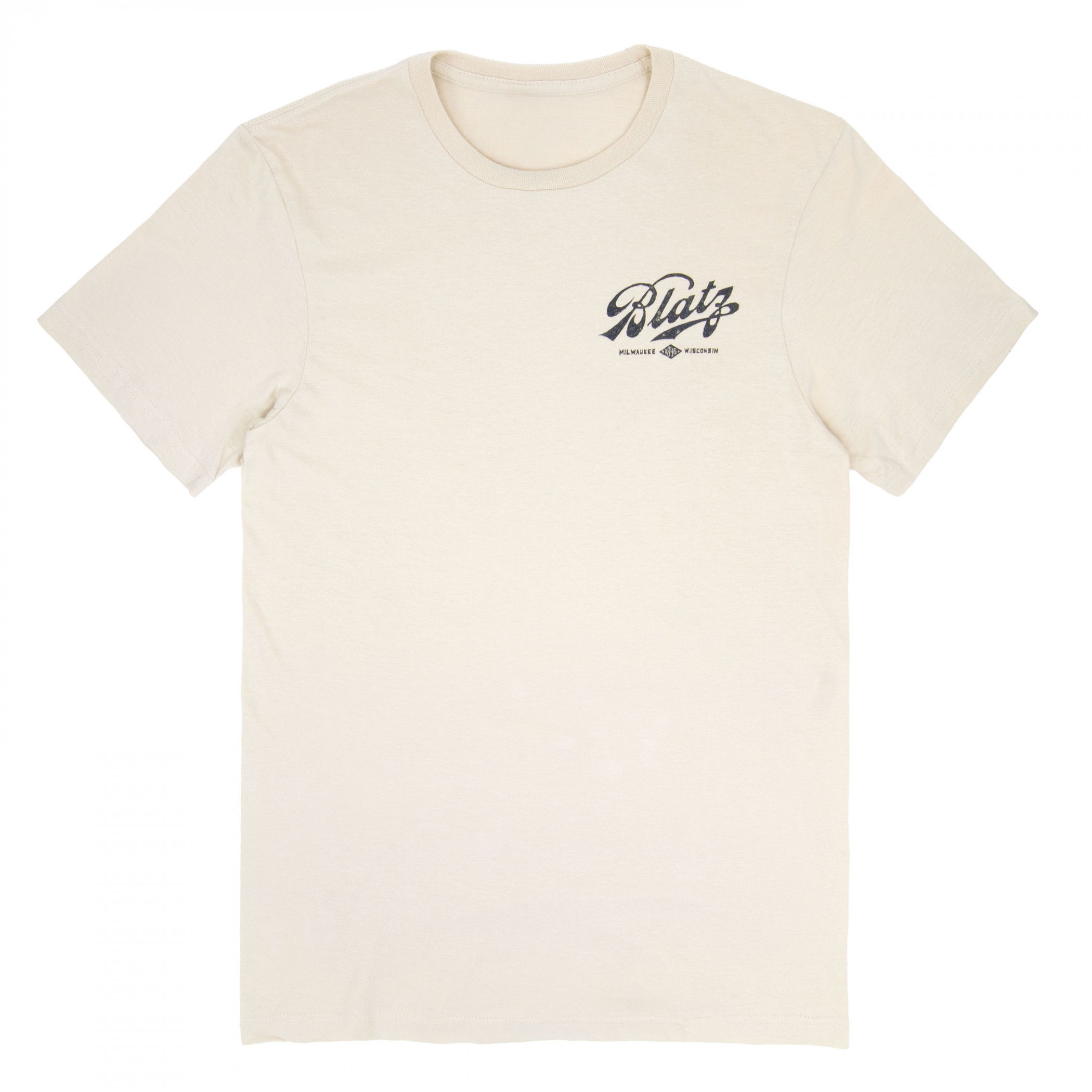 Blatz Decatur Brewing Company Front & Back Print T-Shirt