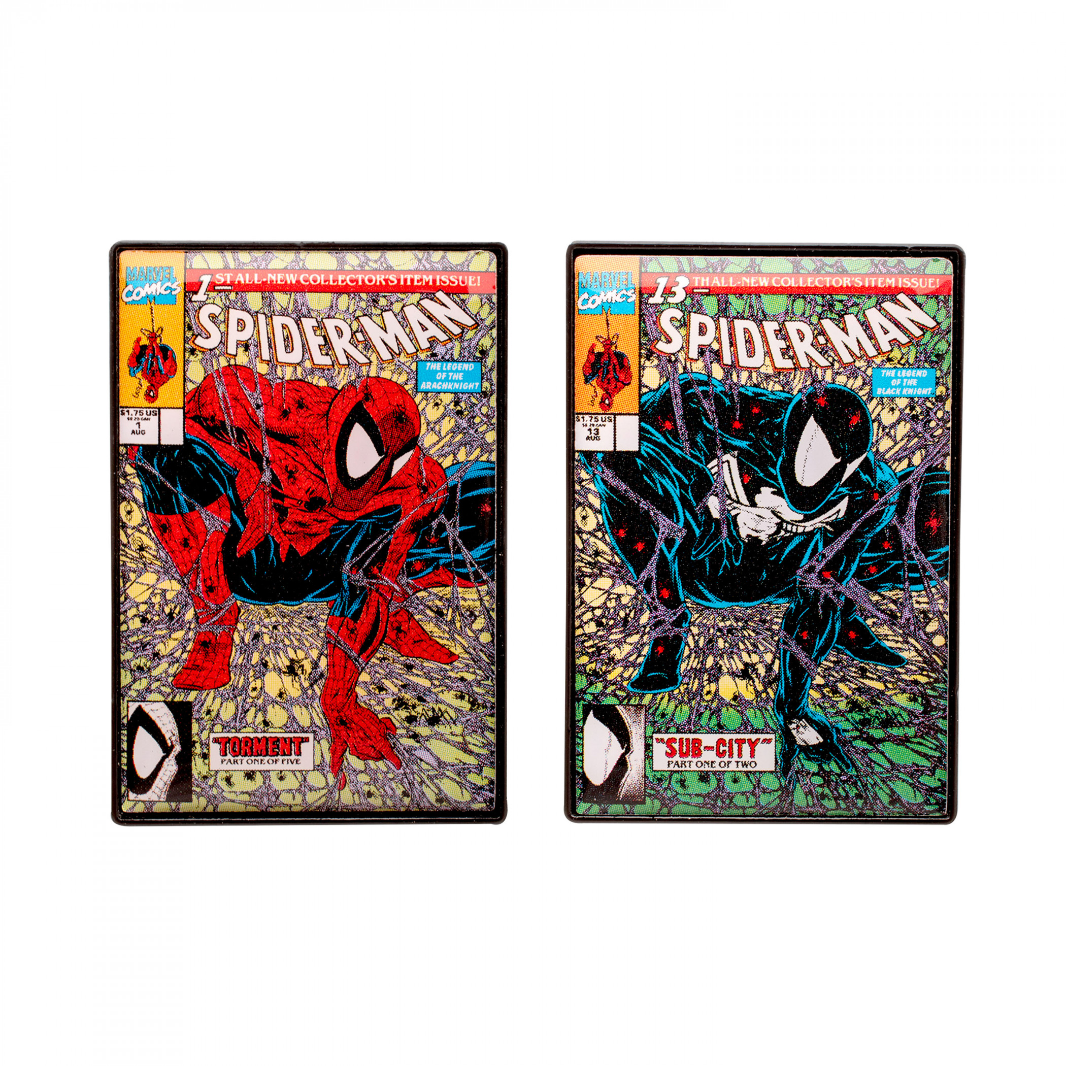 Spider-Man #1 by Todd McFarlane Cover Art Pin Set, Multi-Color