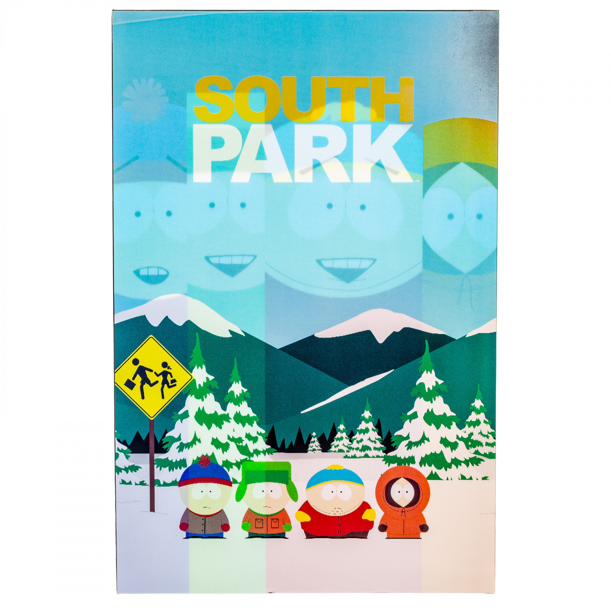 South Park 4-Pair Crew Socks Lenticular Box Set