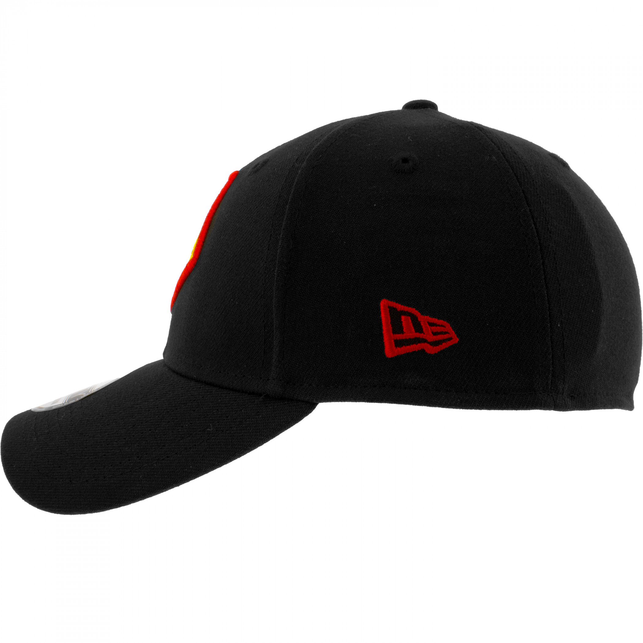 Peacemaker Logo New Era 39Thirty Fitted Hat Black