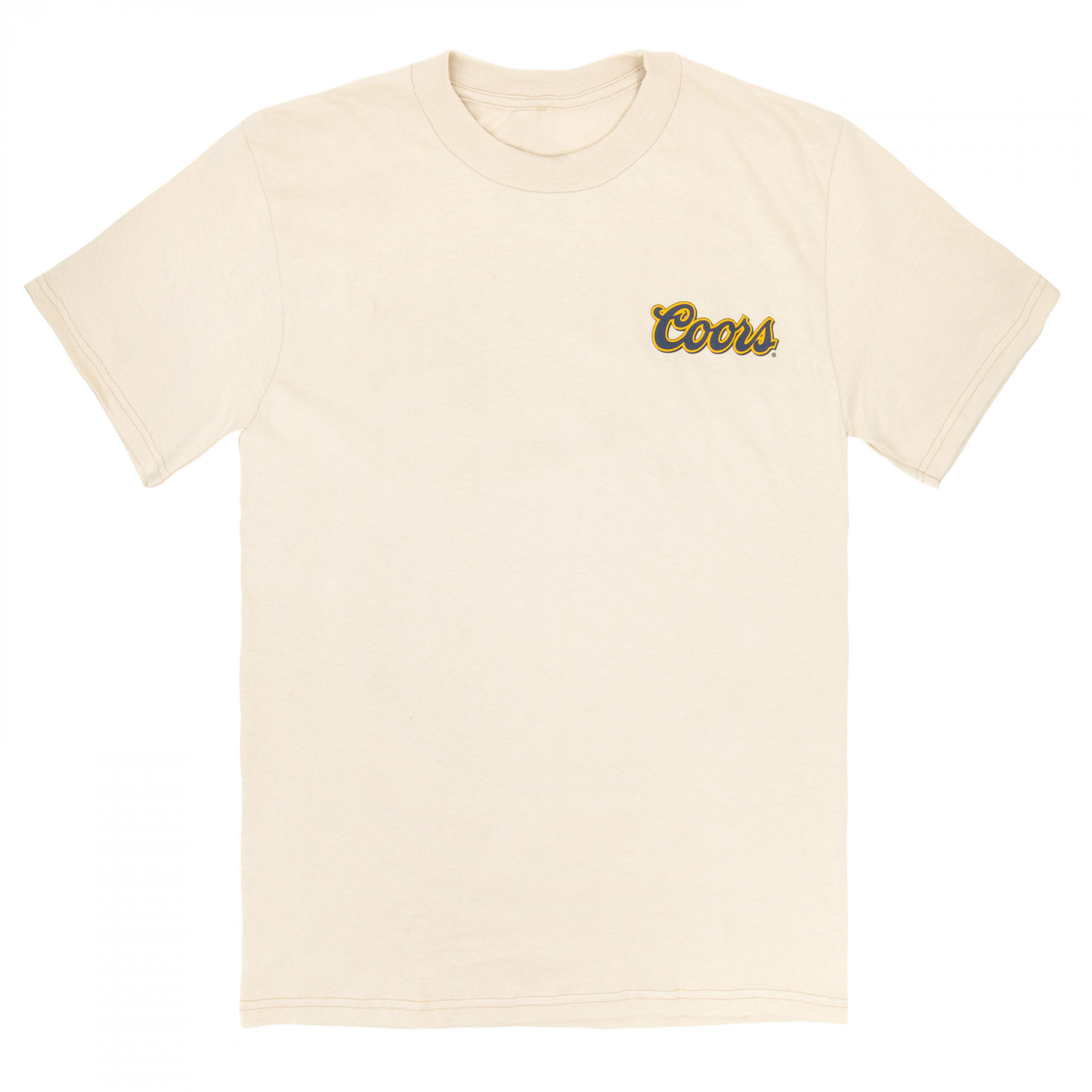 Coors Vintage Rodeo Front & Back Print T-Shirt