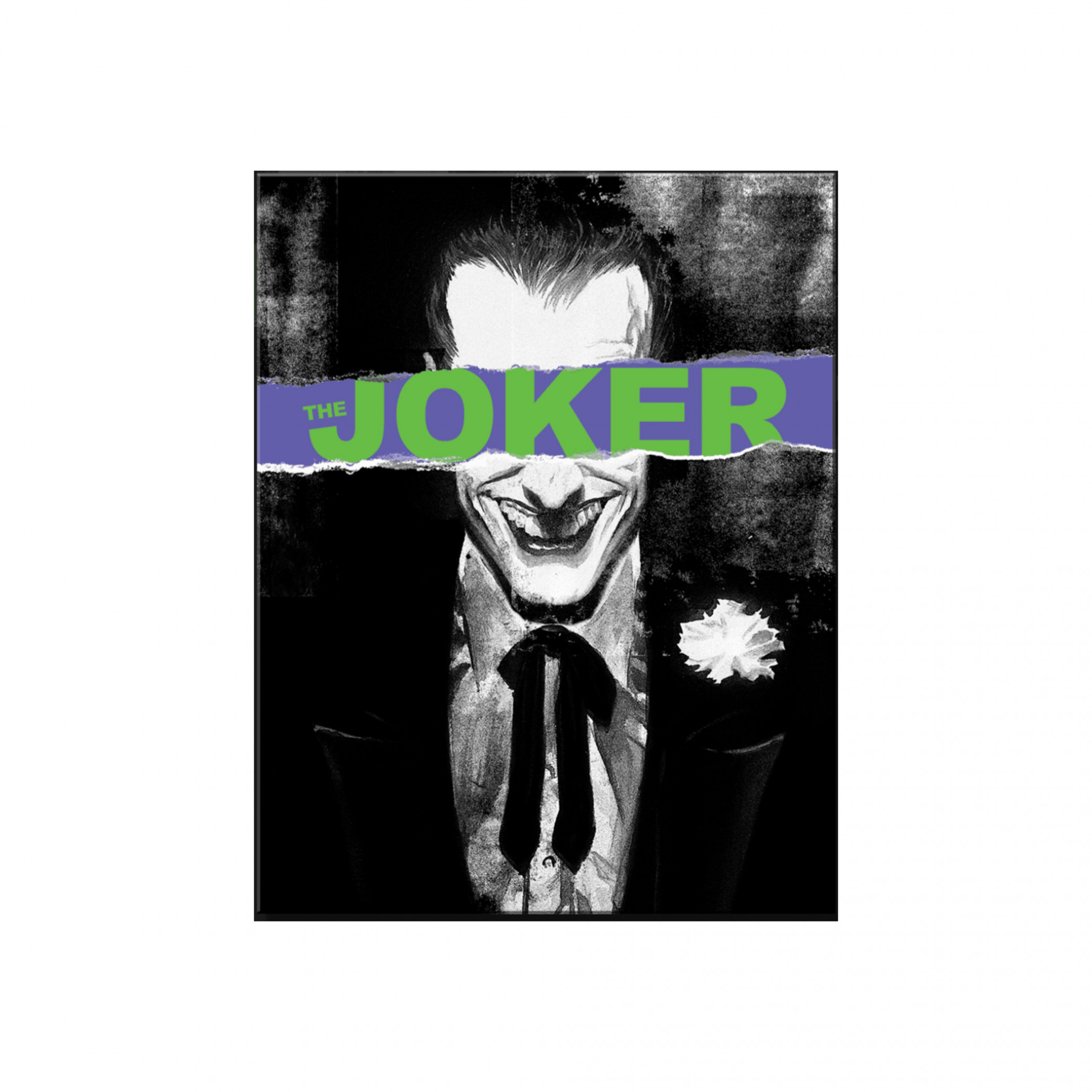 Joker Sliced Portrait Tin Sign, Multi-Color