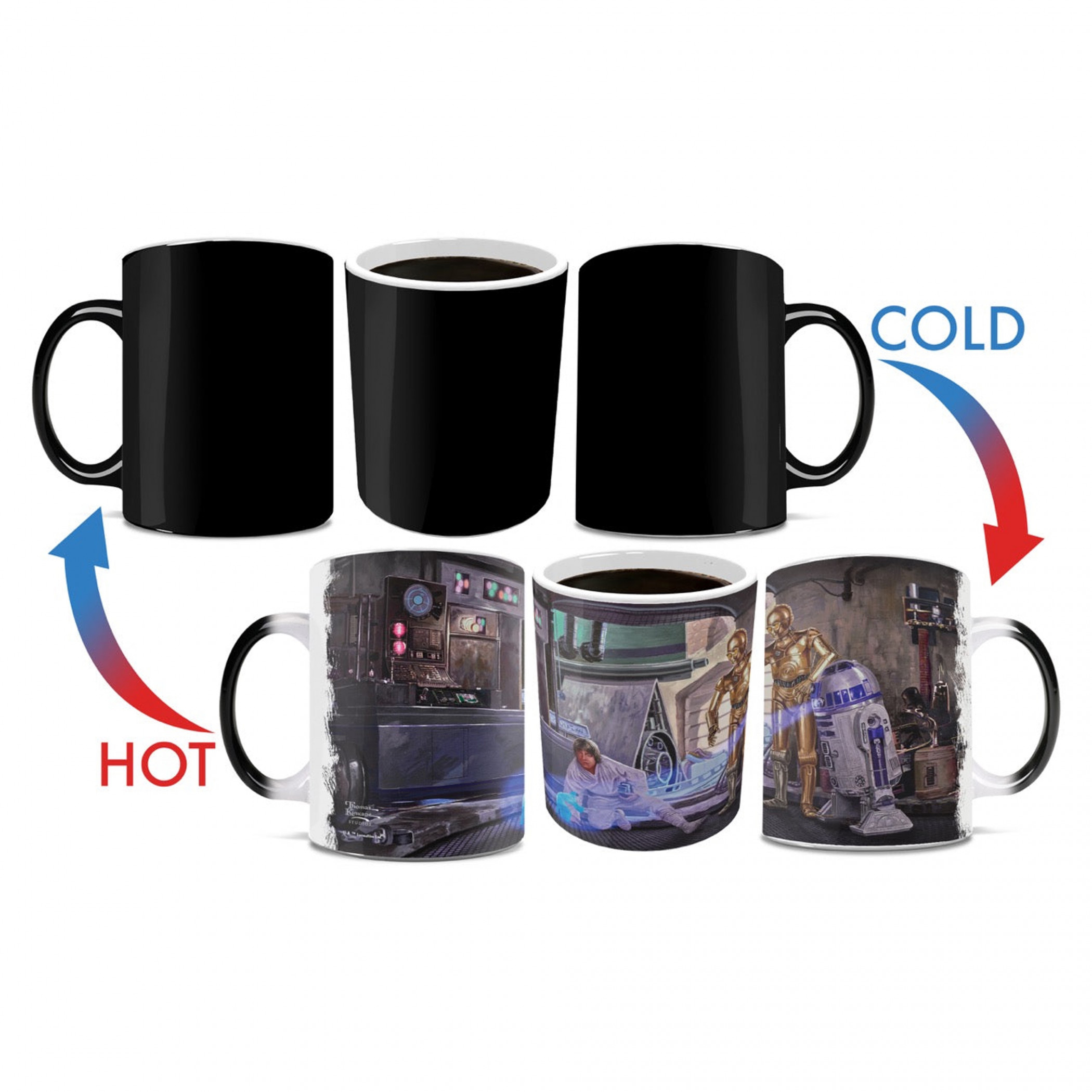 Star Wars Only Hope Morphing Mugs Heat Change Mug, Multi-Color