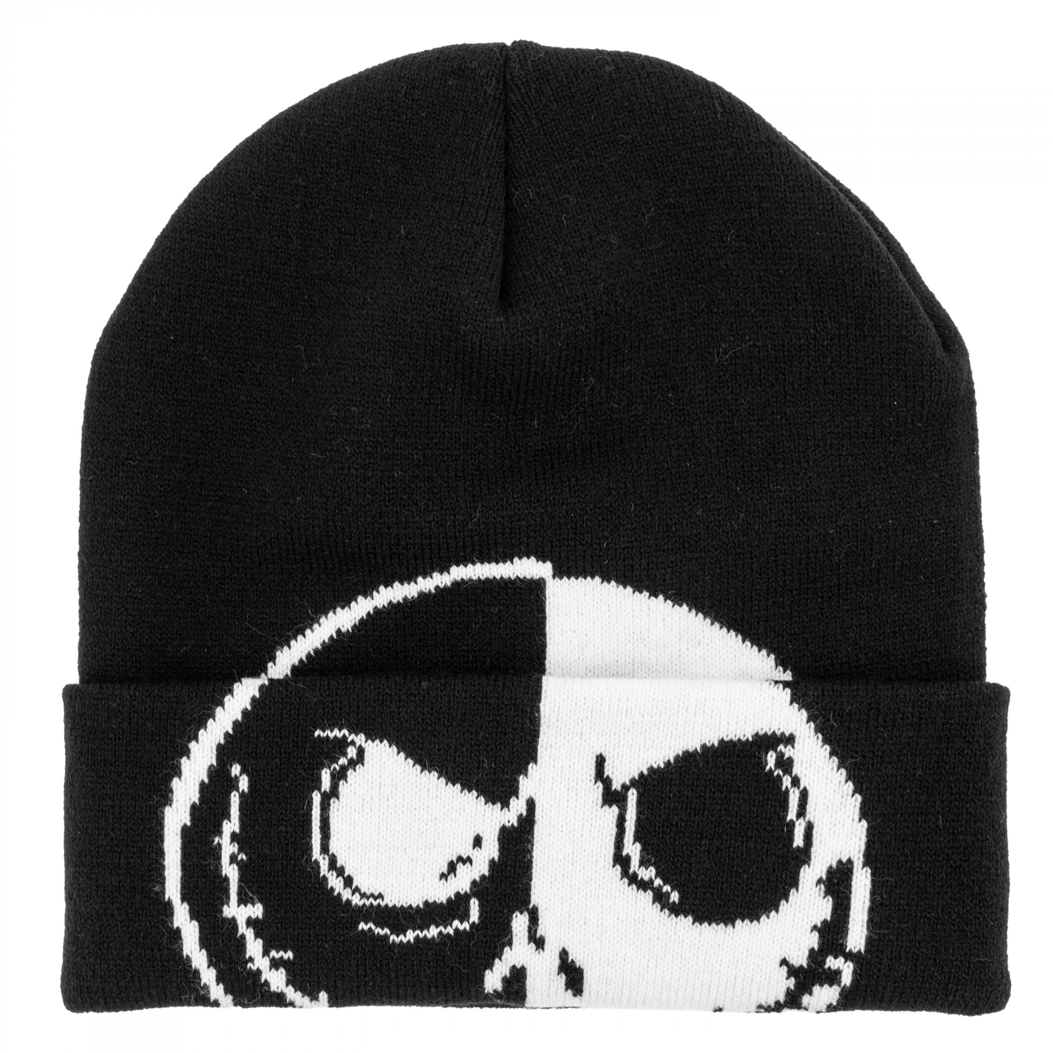 Nightmare Before Christmas Jack Youth Cuffed Beanie, Black