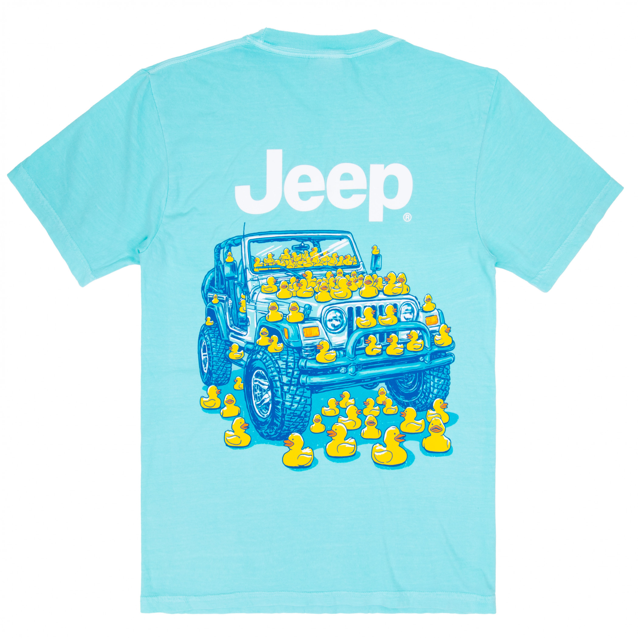 Jeep Duck Overload Front and Back Print T-Shirt
