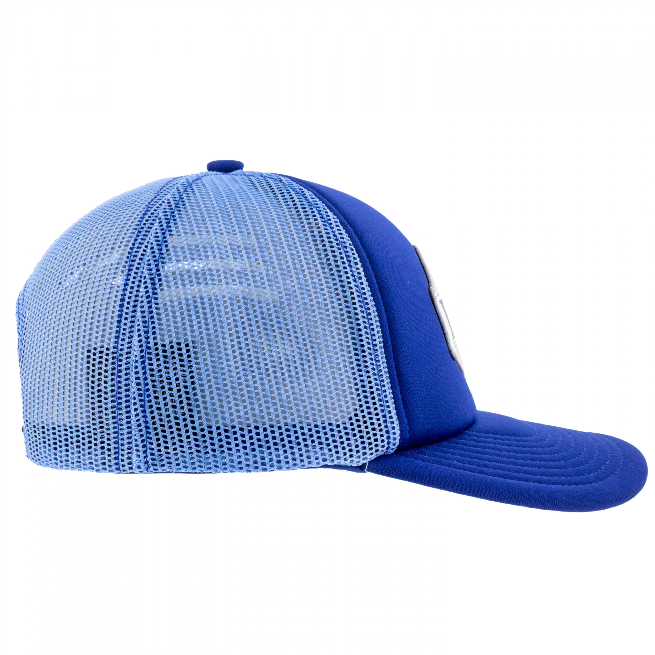 Busch Light Round Logo Blue Mesh Adjustable Hat