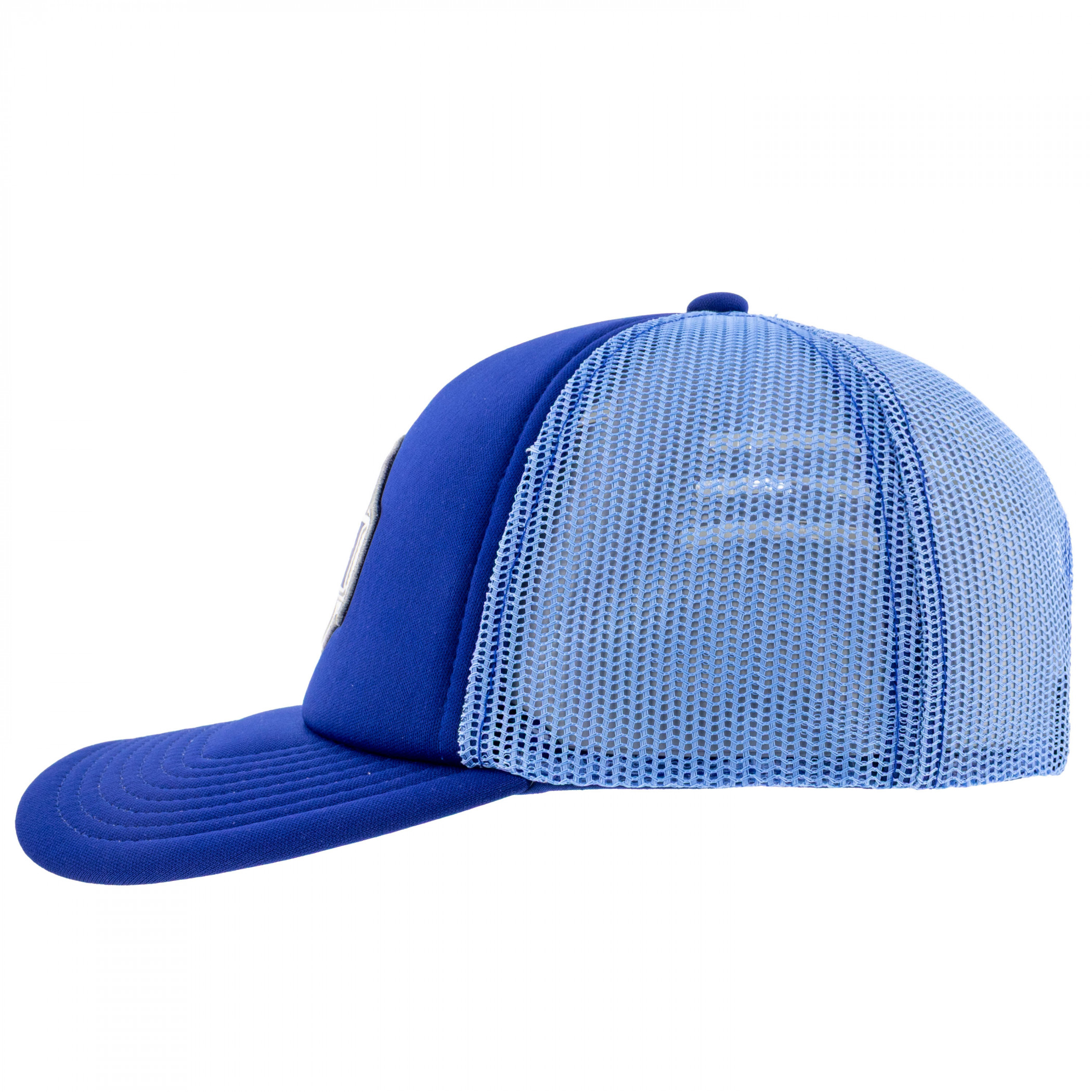 Busch Light Round Logo Blue Mesh Adjustable Hat