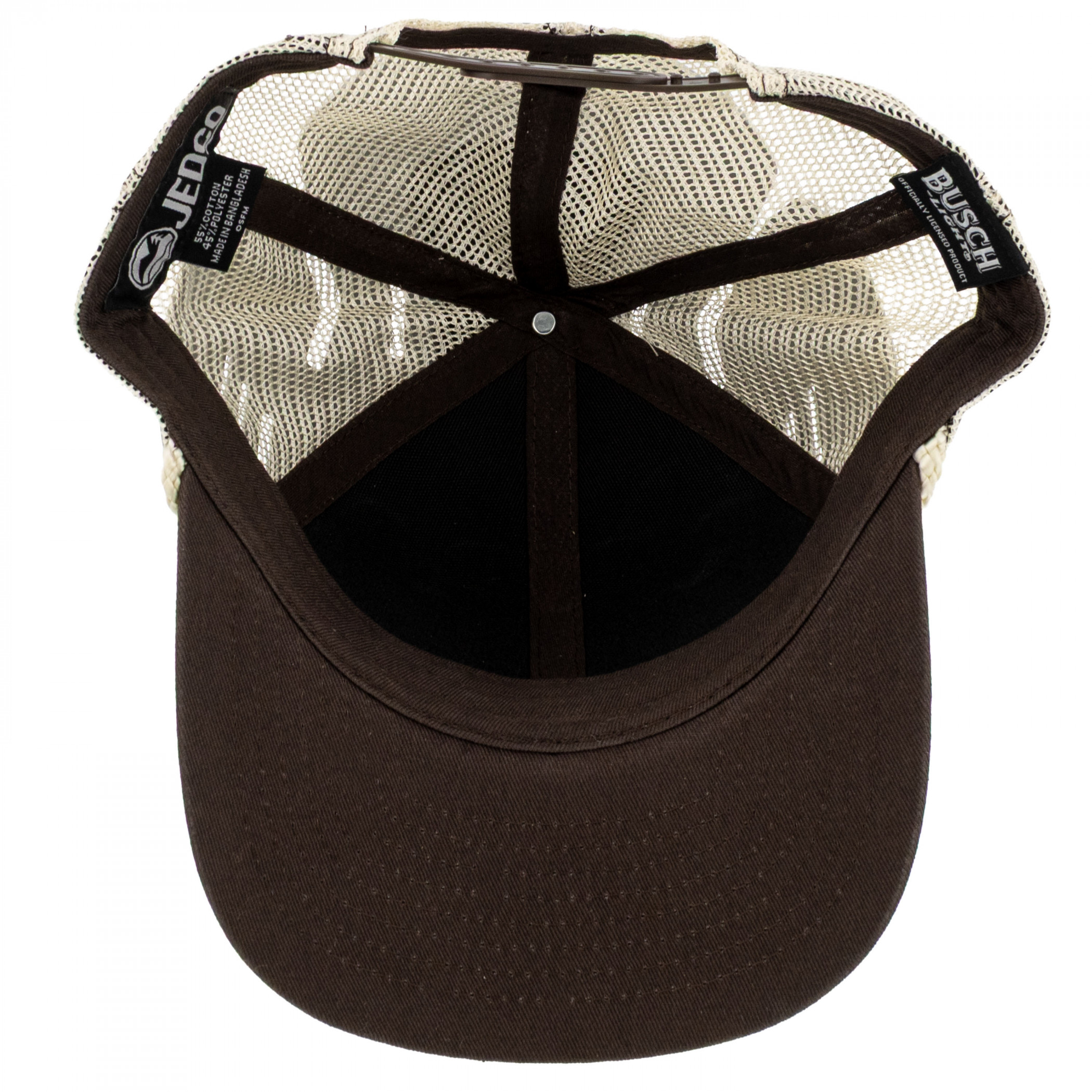 Busch Light Leather Patch Adjustable Hat