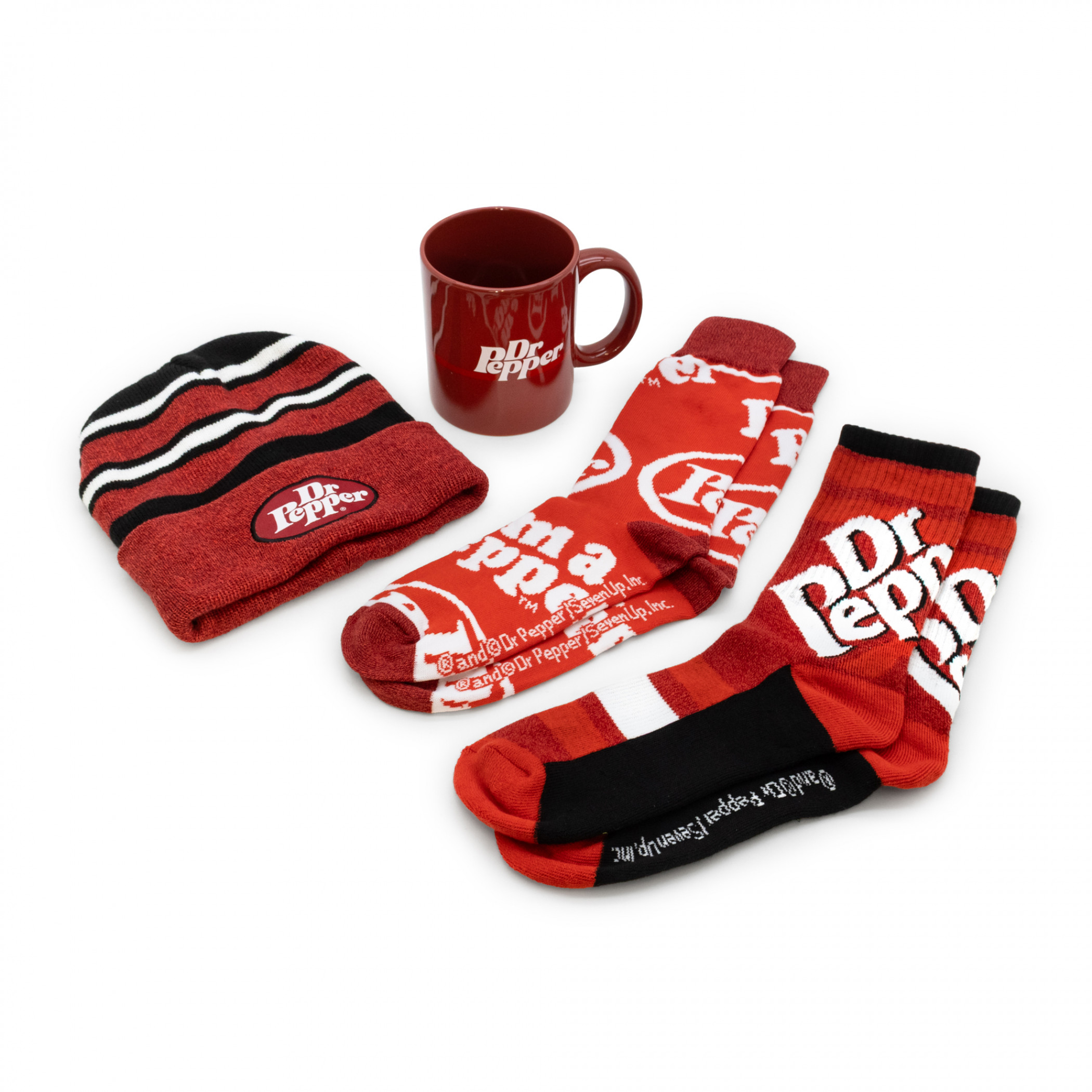 Dr. Pepper Boot Sock Cozy Bundle Gift Set