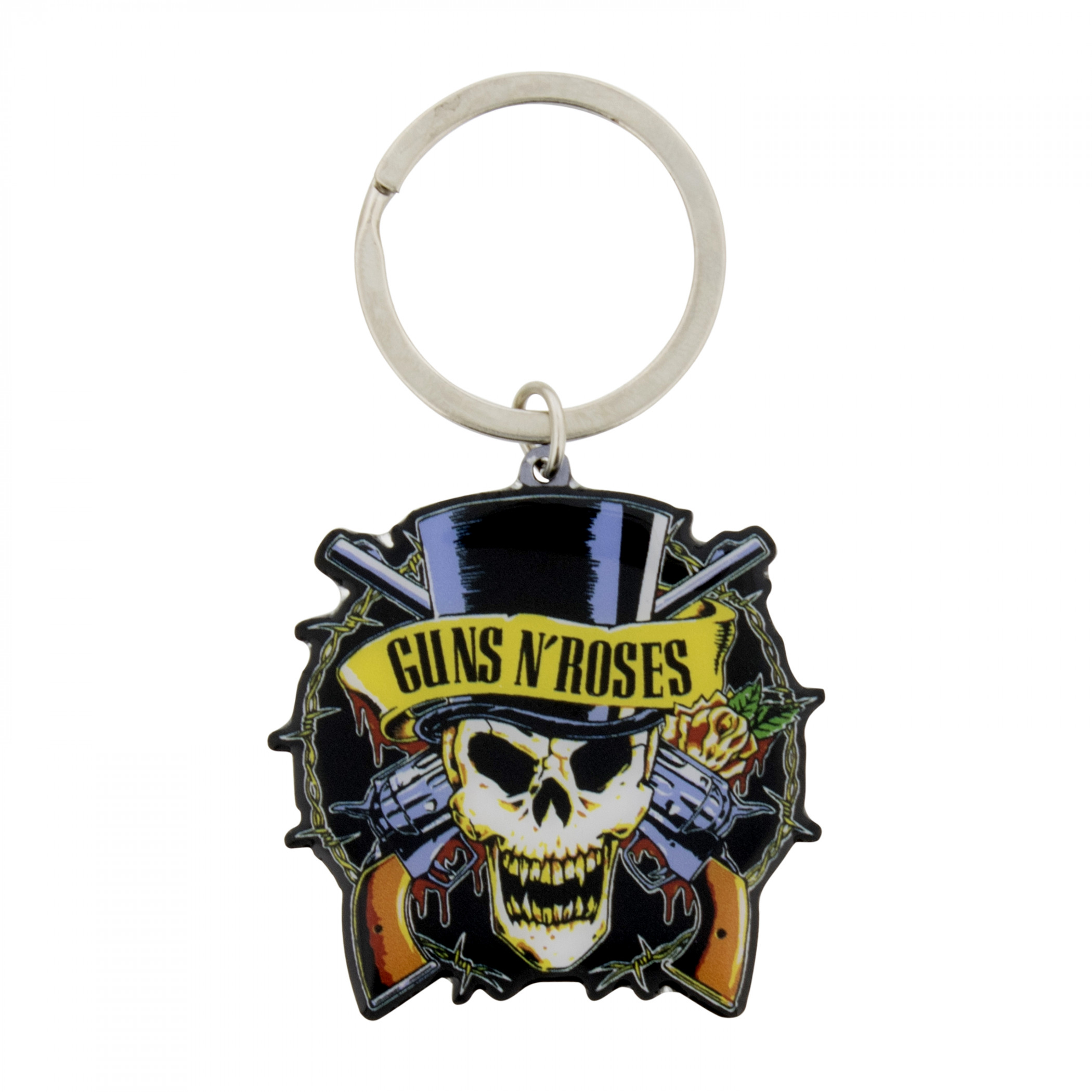 Guns N Roses Top Hat Keychain
