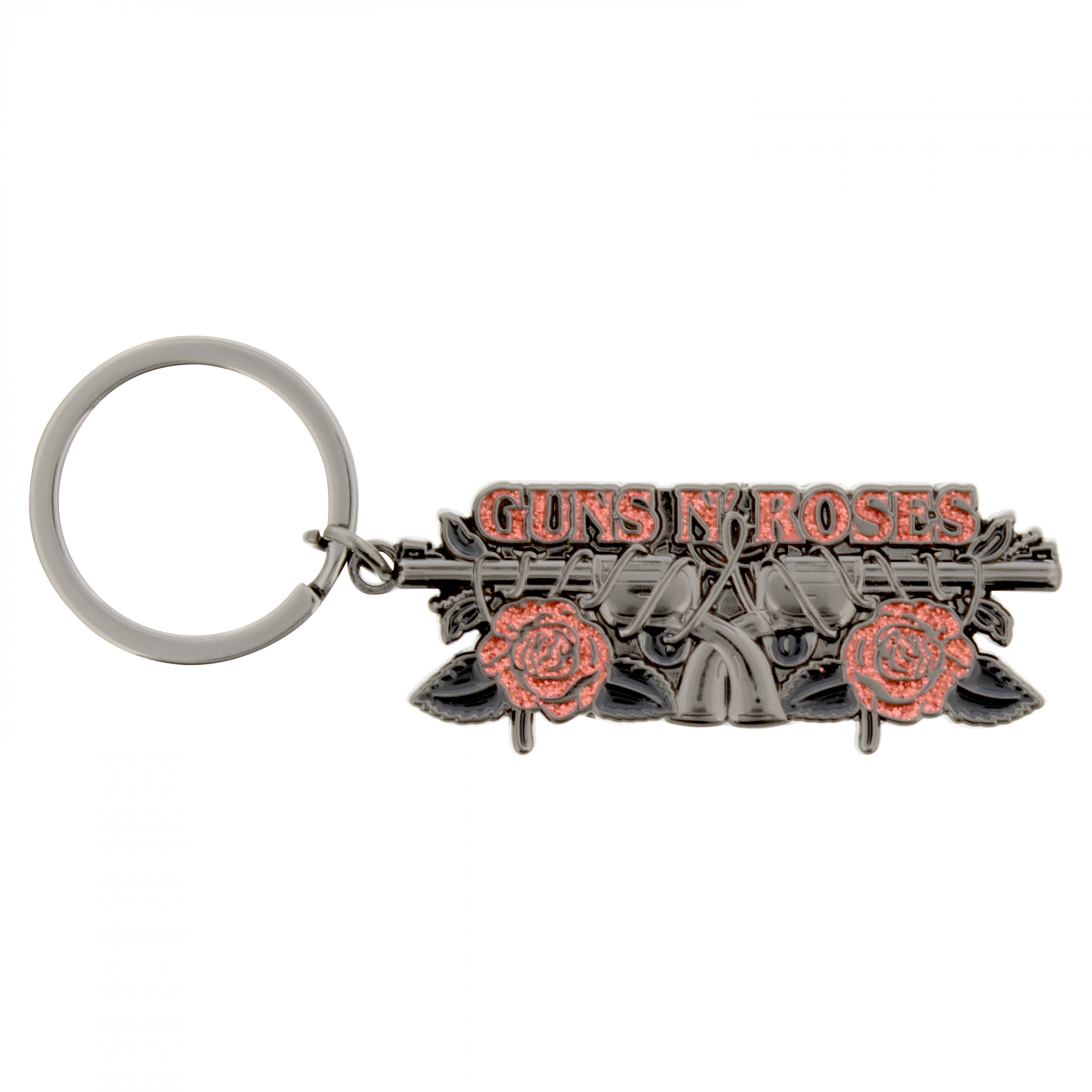 Guns N Roses Vintage Pistols Keychain