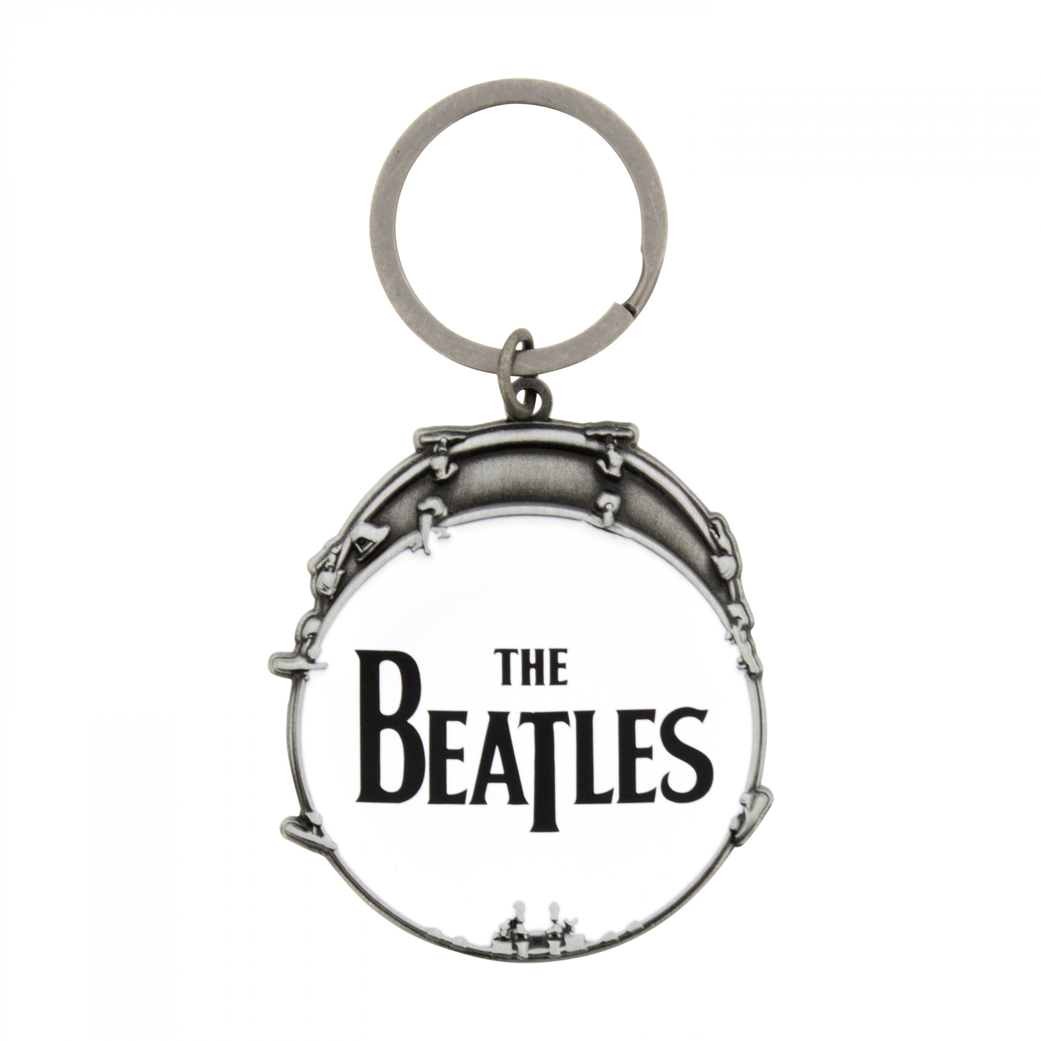The Beatles Drop T Drum Keychain