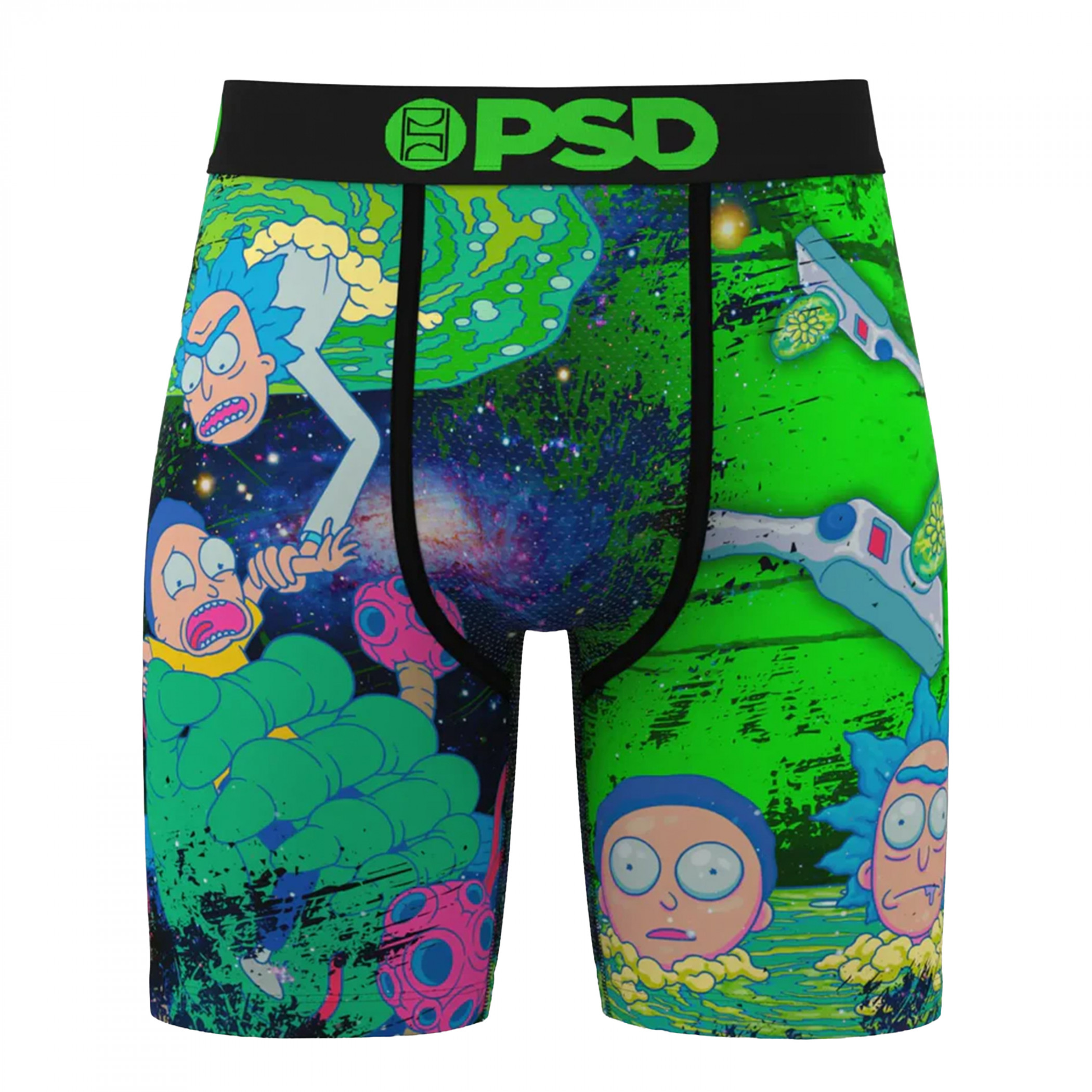 Rick & Morty Portal Void PSD Boxer Briefs, Multi-Color