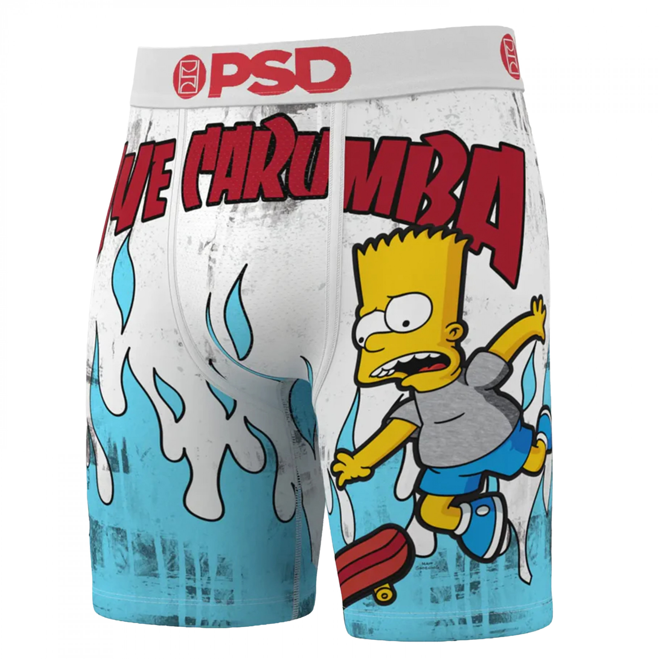 Simpsons Bart Aye Carumba PSD Boxer Briefs