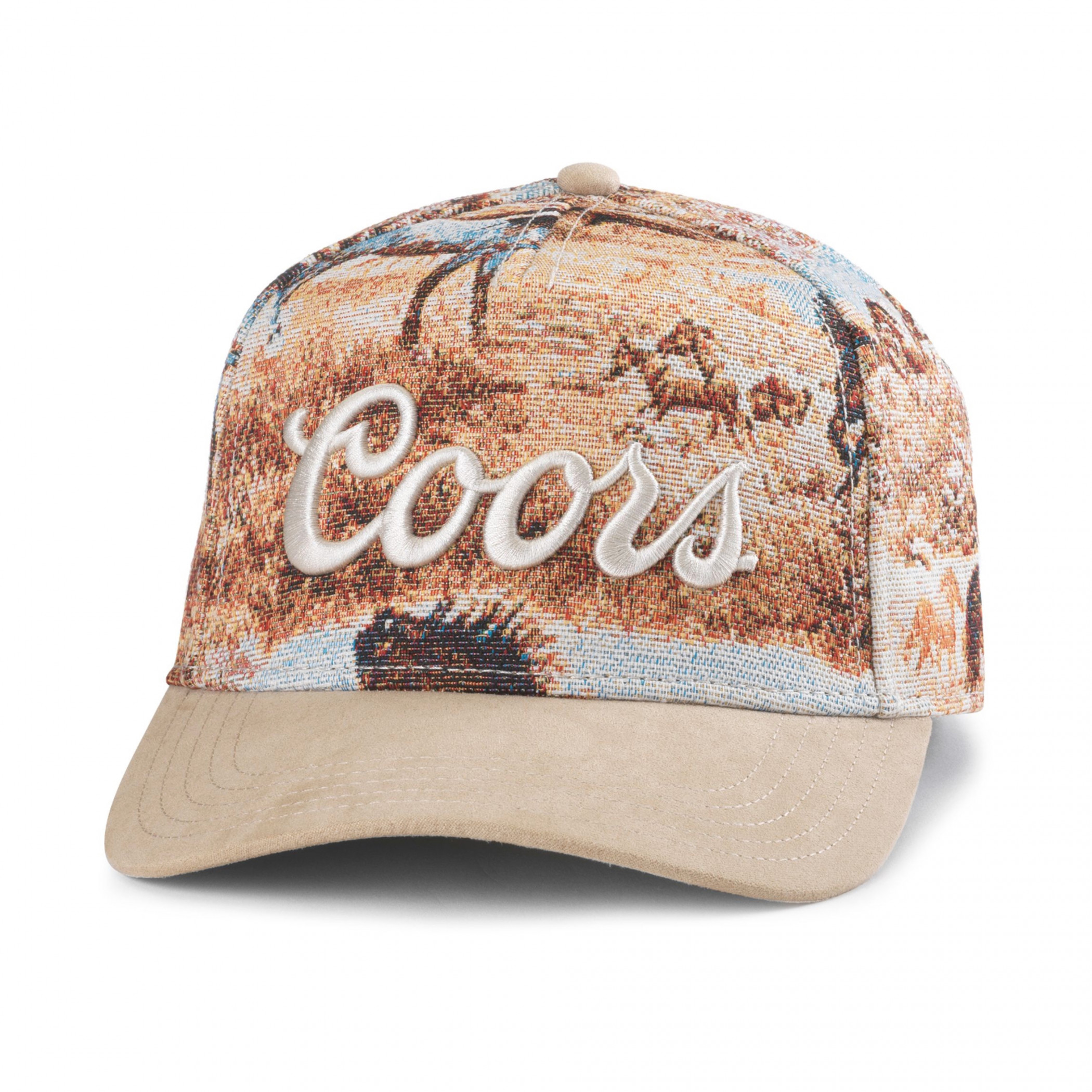Coors Camo Archibald Adjustable Snapback Hat