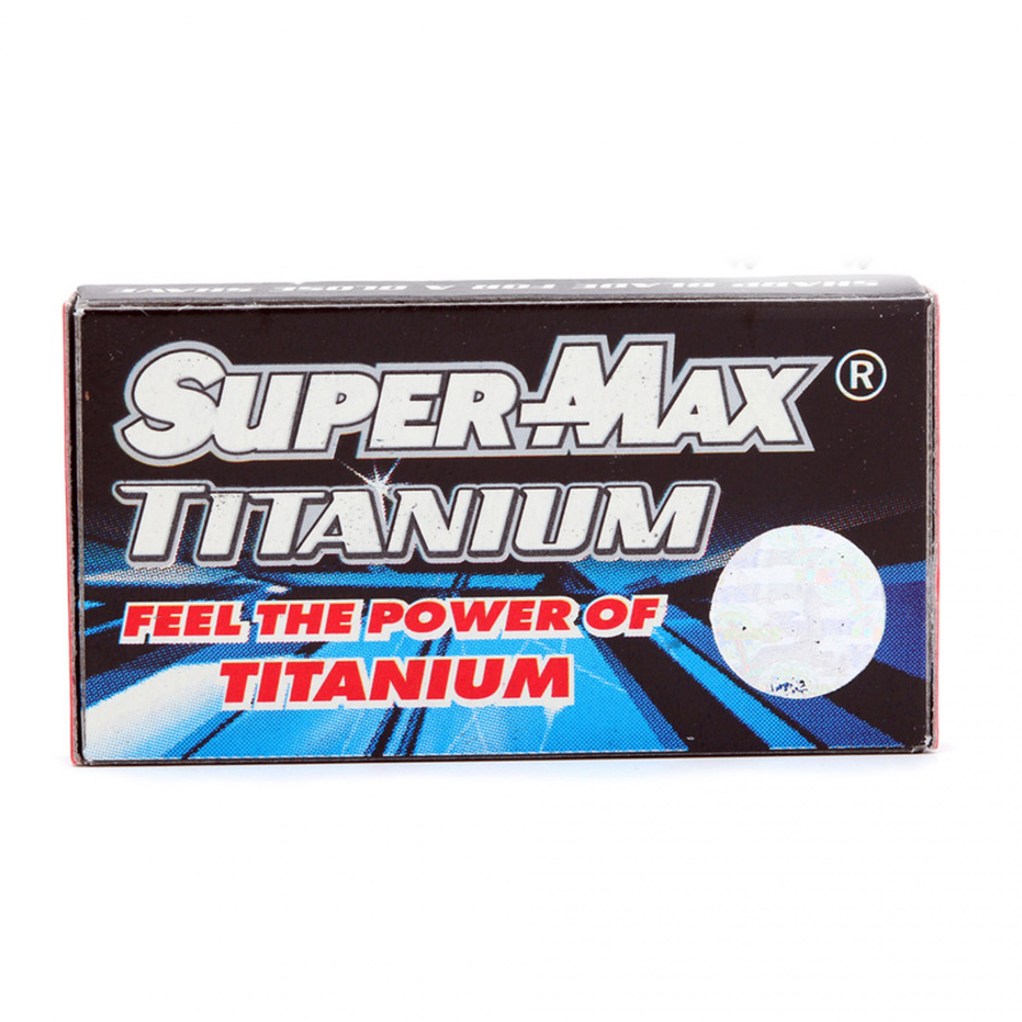 SuperMax Titanium Double Edge Razor Blades