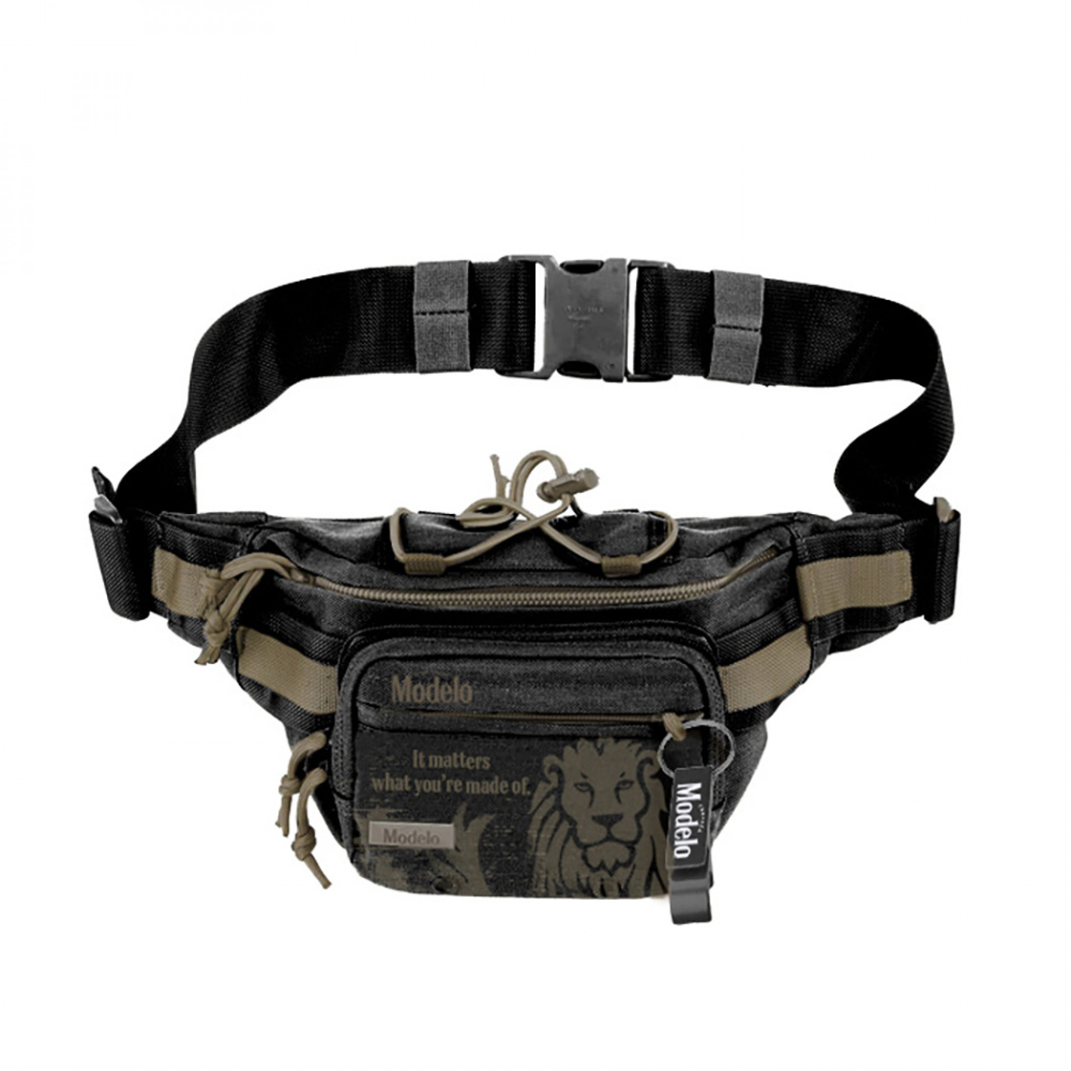 Modelo Black Waist Pack with Bottle Opener