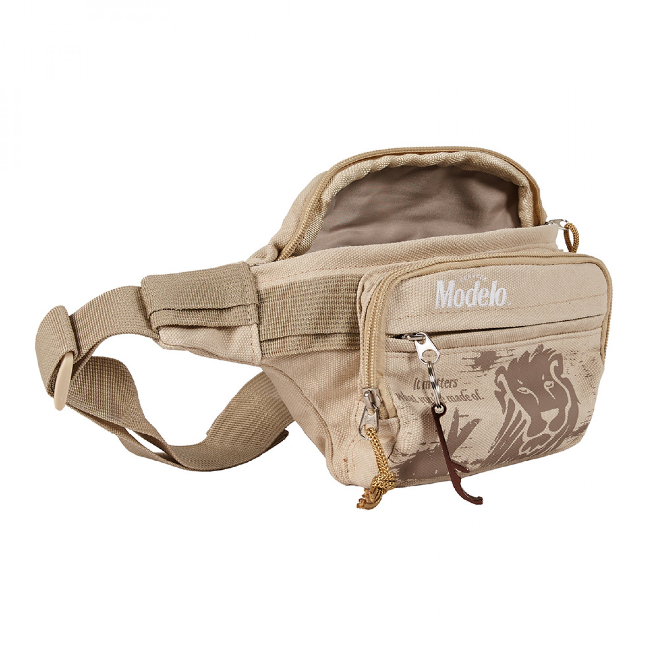 Modelo Tan Waist Pack with Bottle Opener