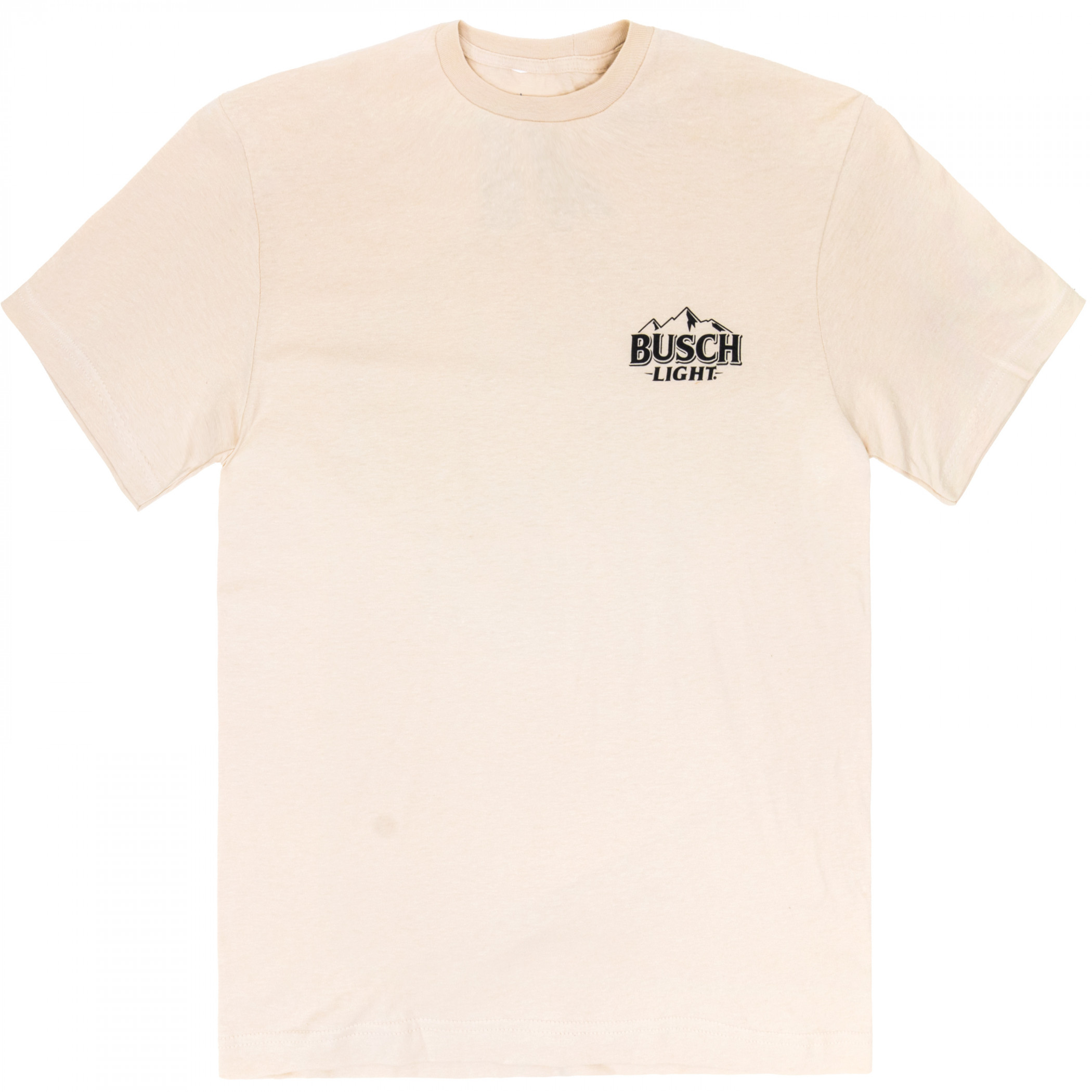 Busch Light Hunting Can Art Pheasant Overlook Front Back Print T-Shirt