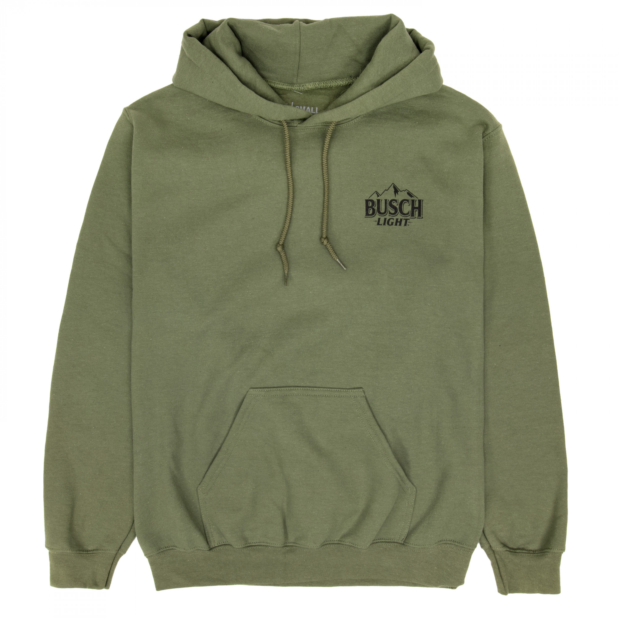 Busch Light Hunting Can Art Deer Frame Front Back Print Hoodie