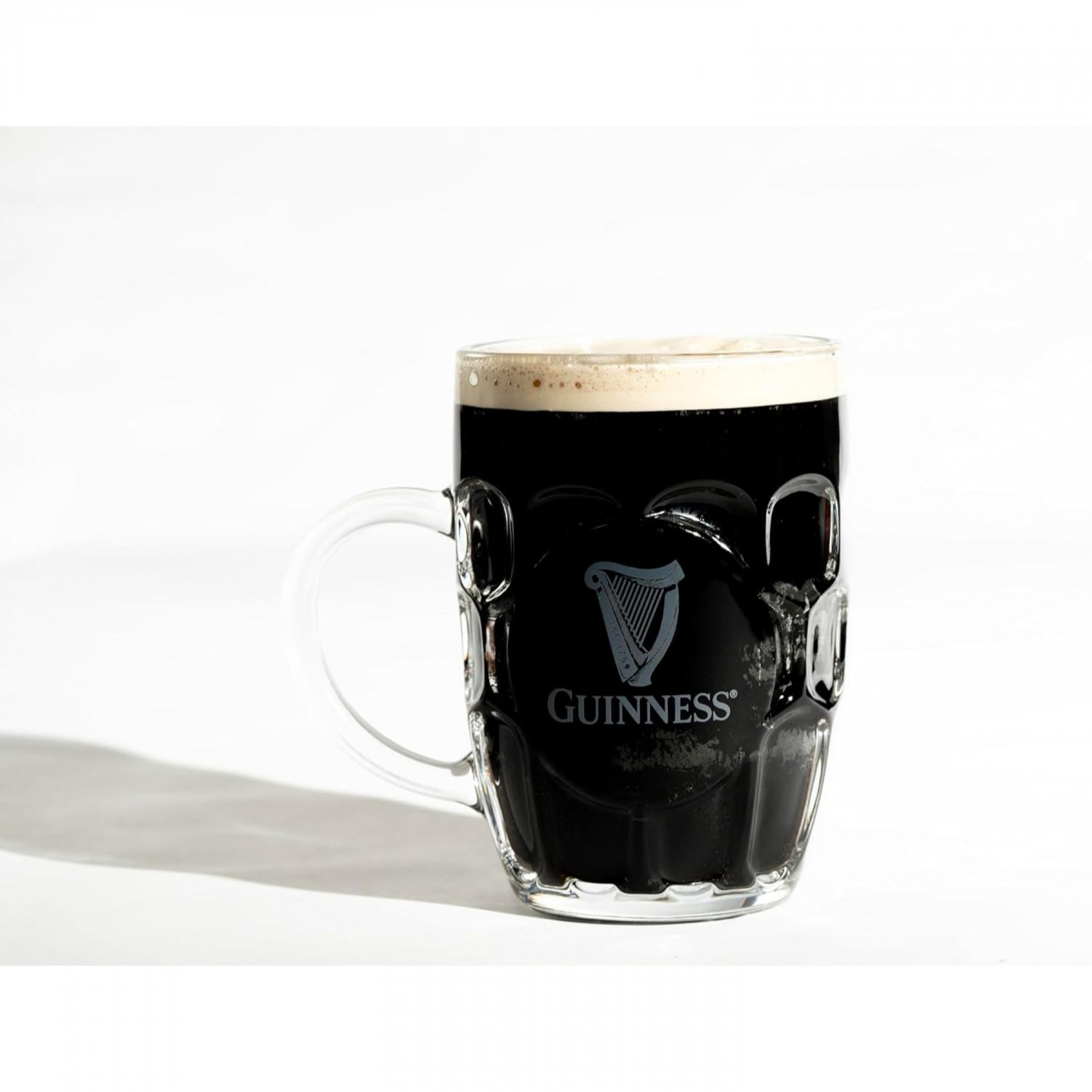 Guinness Logo 2-Pack 20oz Beer Glass