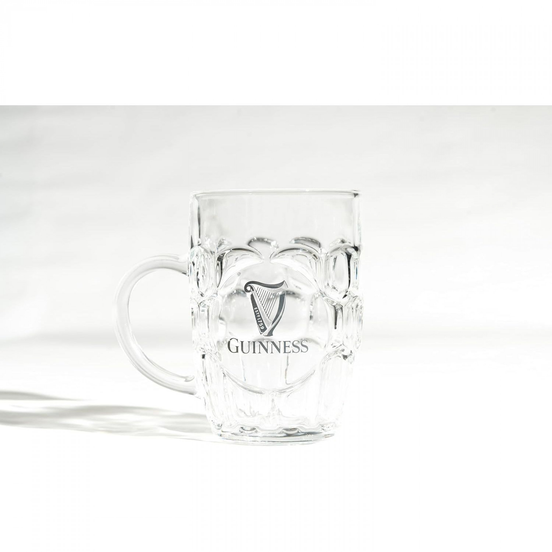 Guinness Logo 2-Pack 20oz Beer Glass