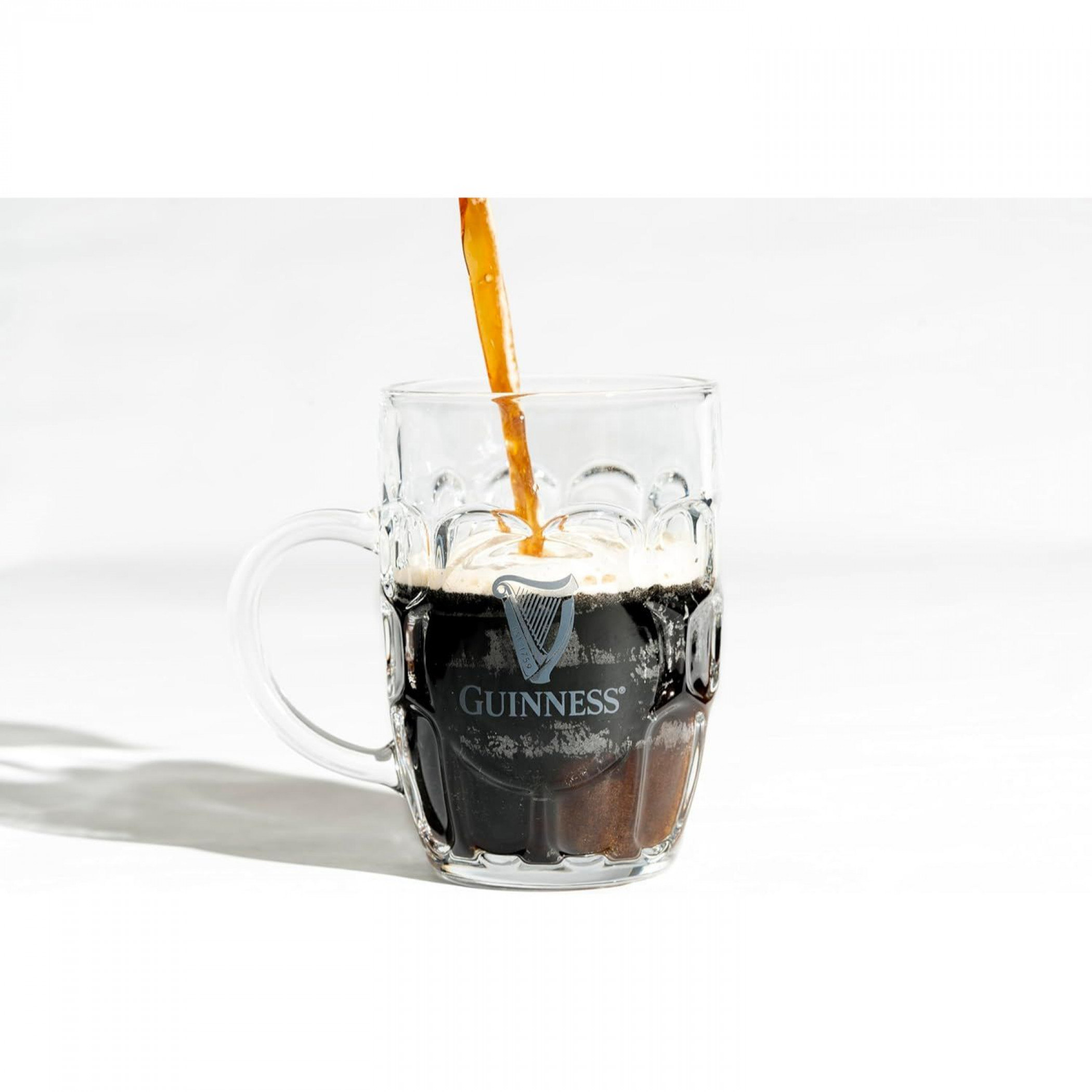 Guinness Logo 2-Pack 20oz Beer Glass