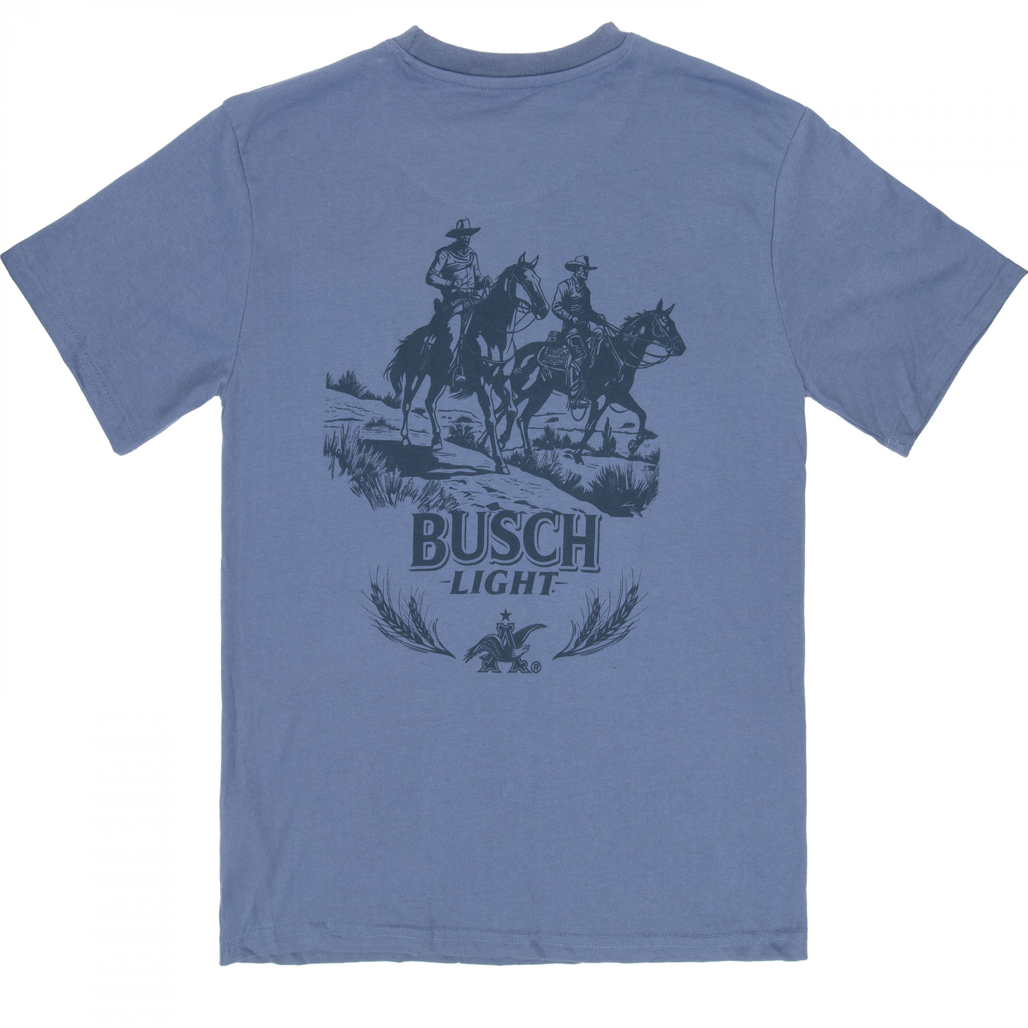 Busch Light on The Range Front and Back Print T-Shirt
